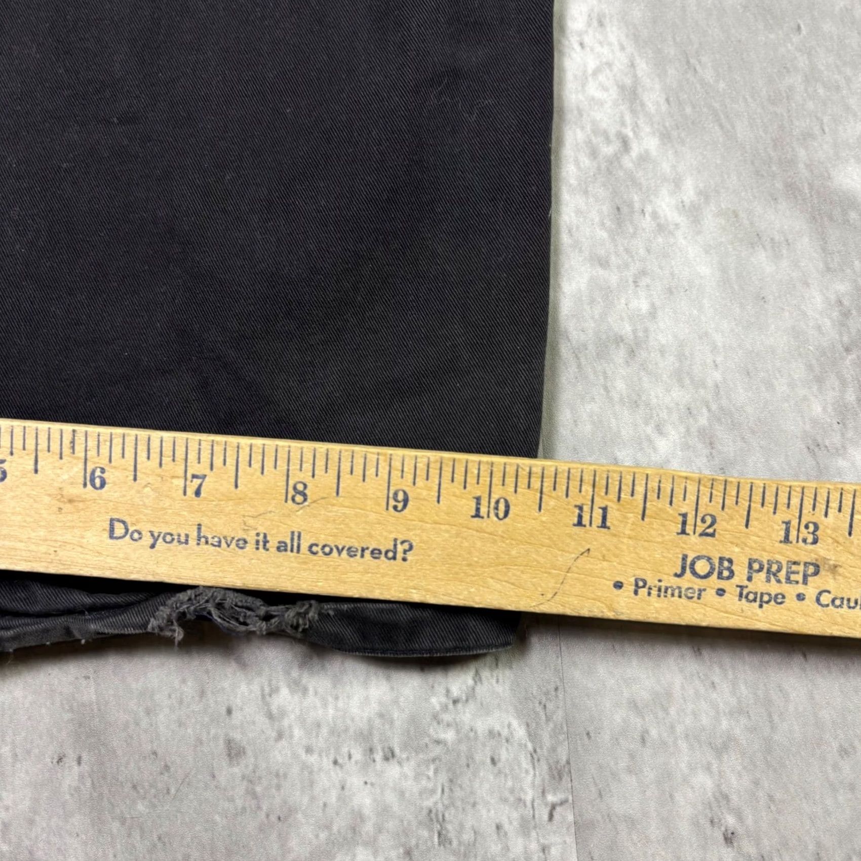 Dickies Dickies Mens Black Cotton Twill Cargo Pants 34x28 Work Pants Cargo Pocket Distressed 34 White Logo Mens Size US 34 / EU 50 - 4 Thumbnail
