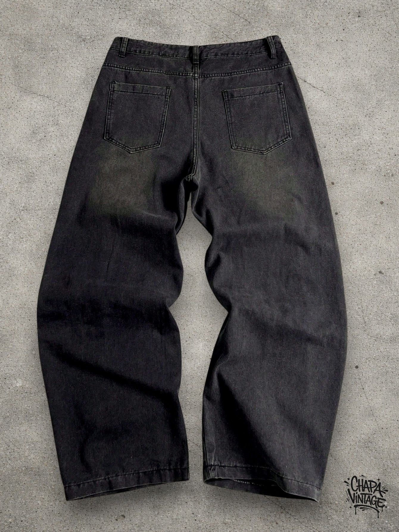 Vintage Washed gray jeans Size US 32 / EU 48 - 2 Thumbnail