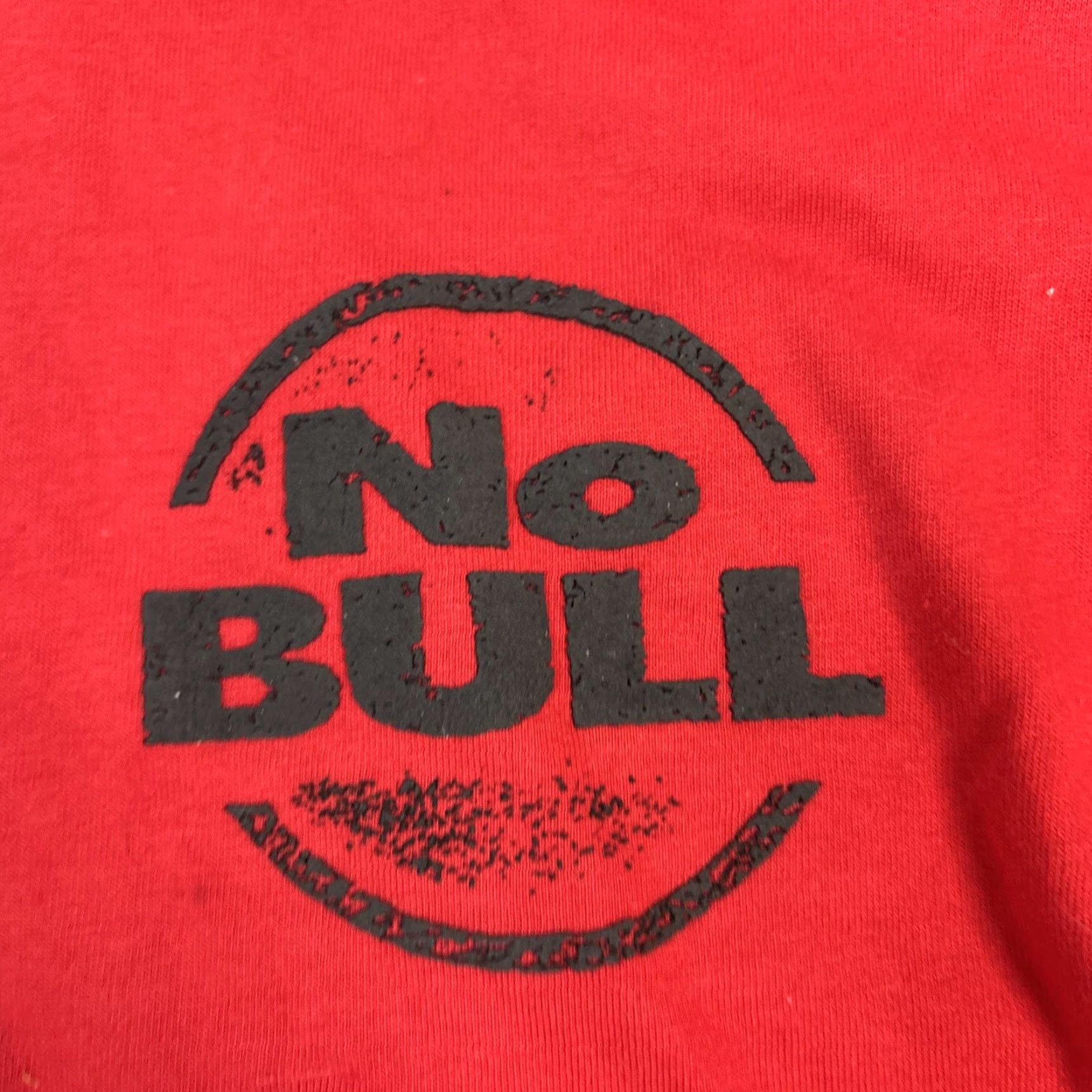 Vintage VINTAGE Winston No Bull Red Collared T-Shirt Tobacco Jerzees XL Men’s Size US XL / EU 56 / 4 - 2 Thumbnail