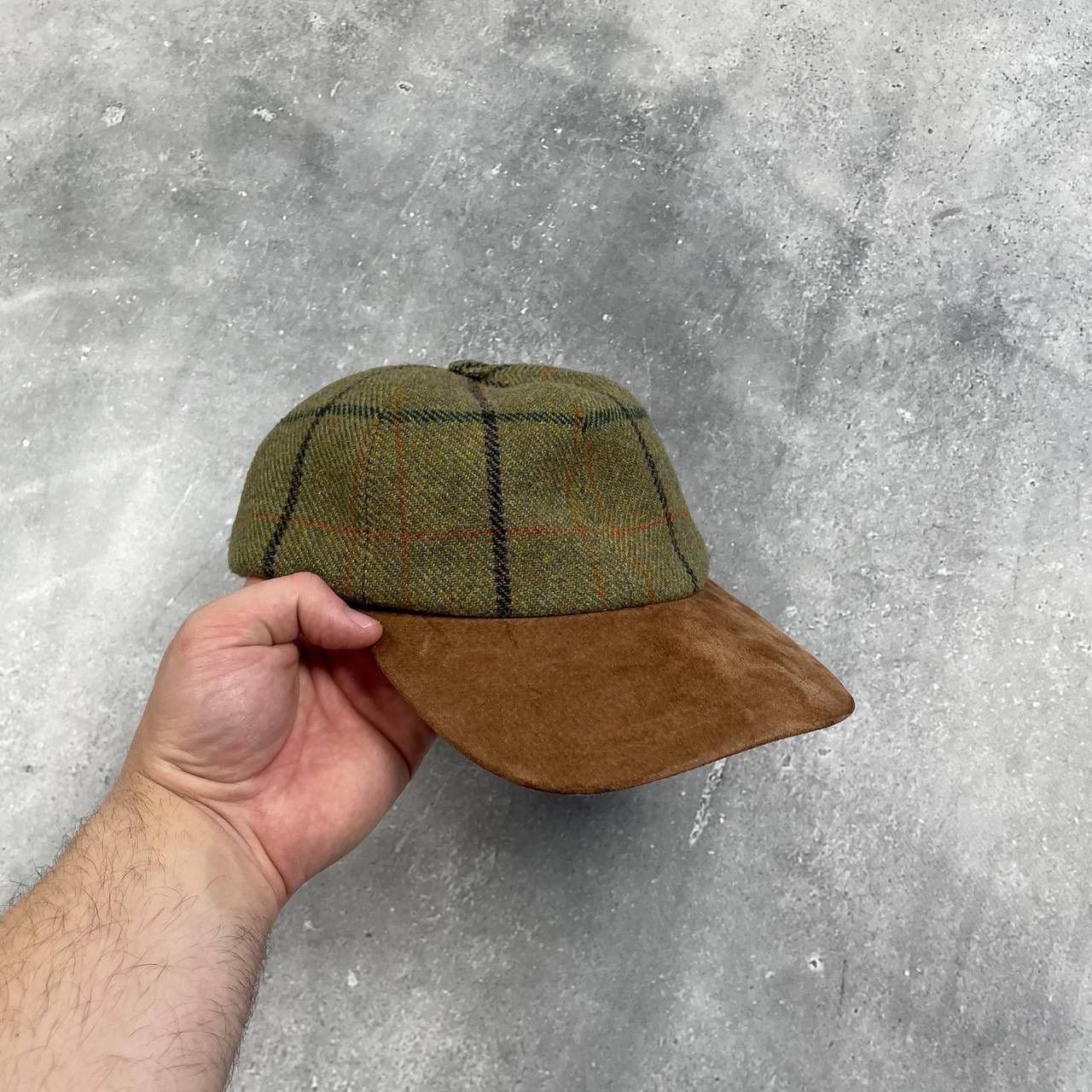 Other Vintage Cousins of Cheltenham Wool Baseball Cap Green/ Brown Size ONE SIZE - 1 Thumbnail