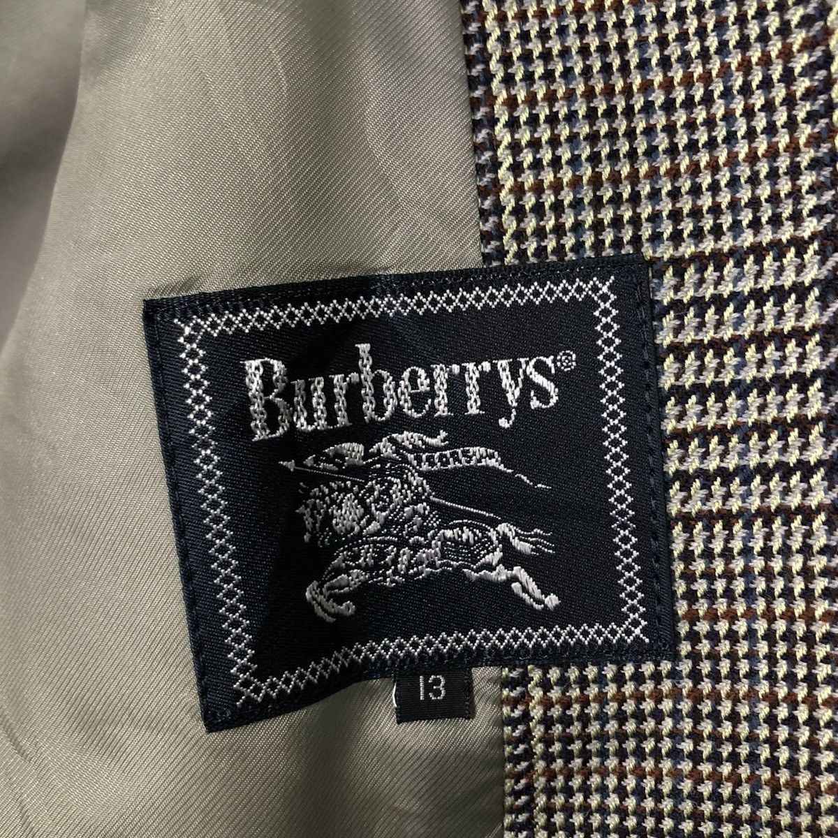 Burberry 🔥VINTAGE BURBERRYS CASUAL COATS JACKET TARTAN DESIGN Size US M / EU 48-50 / 2 - 17 Thumbnail