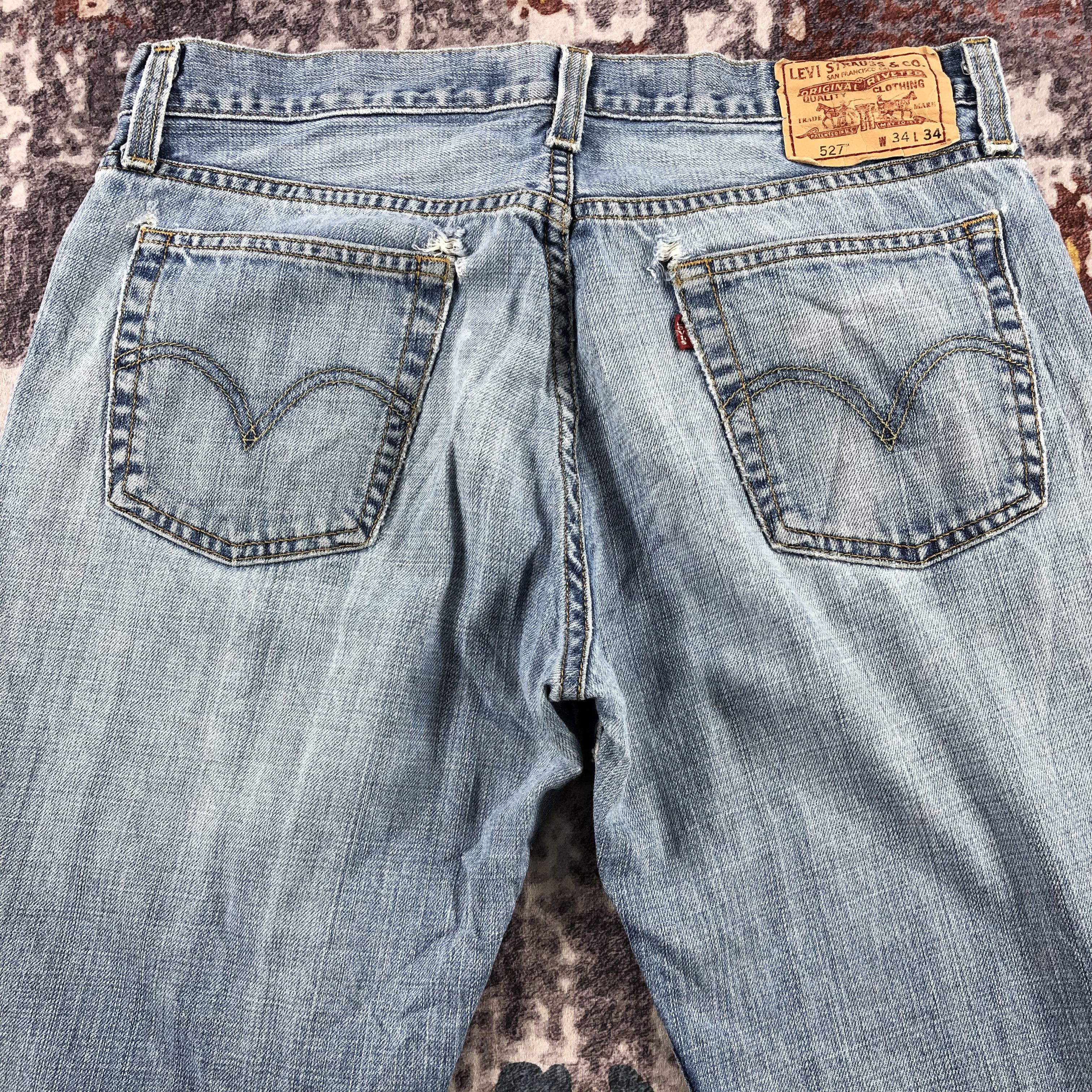 Levi's × Vintage Vintage Levis 527 Flare Jeans-JM3020 Size US 34 / EU 50 - 5 Thumbnail