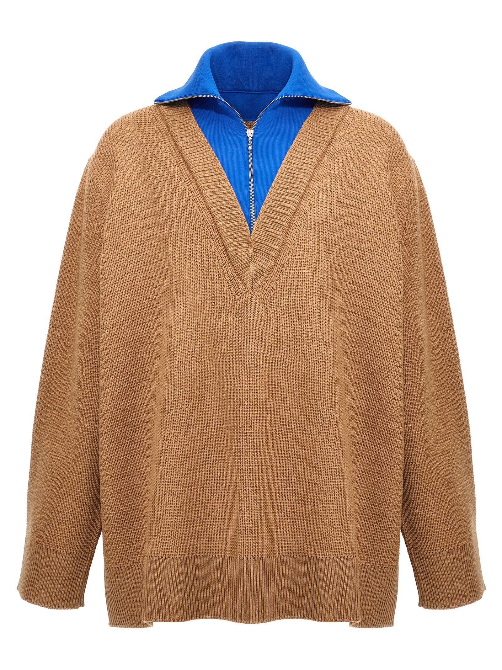 Jil Sander Half Zip Sweater Size US S / EU 44-46 / 1 - 1 Thumbnail