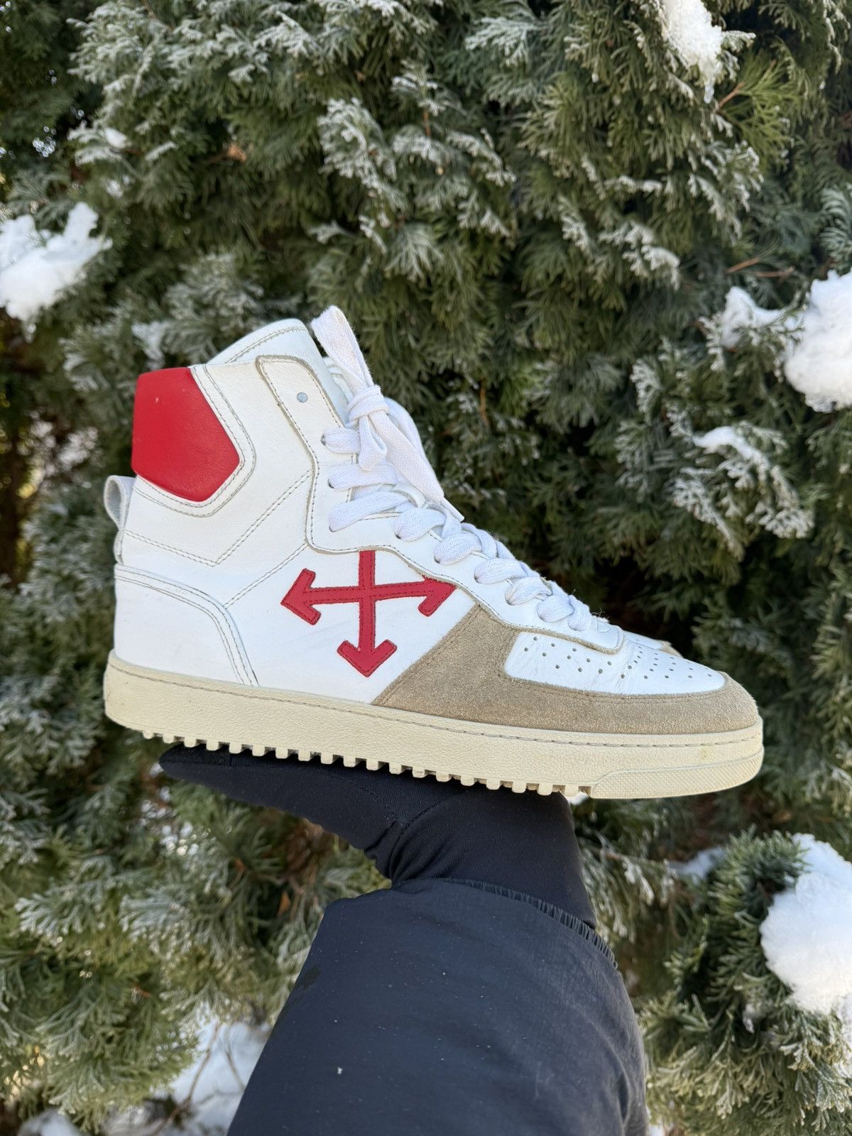 Off-White Off-white hight sneakers Virgil Abloh hight top Size 39 Size US 9 / IT 39 - 2 Thumbnail
