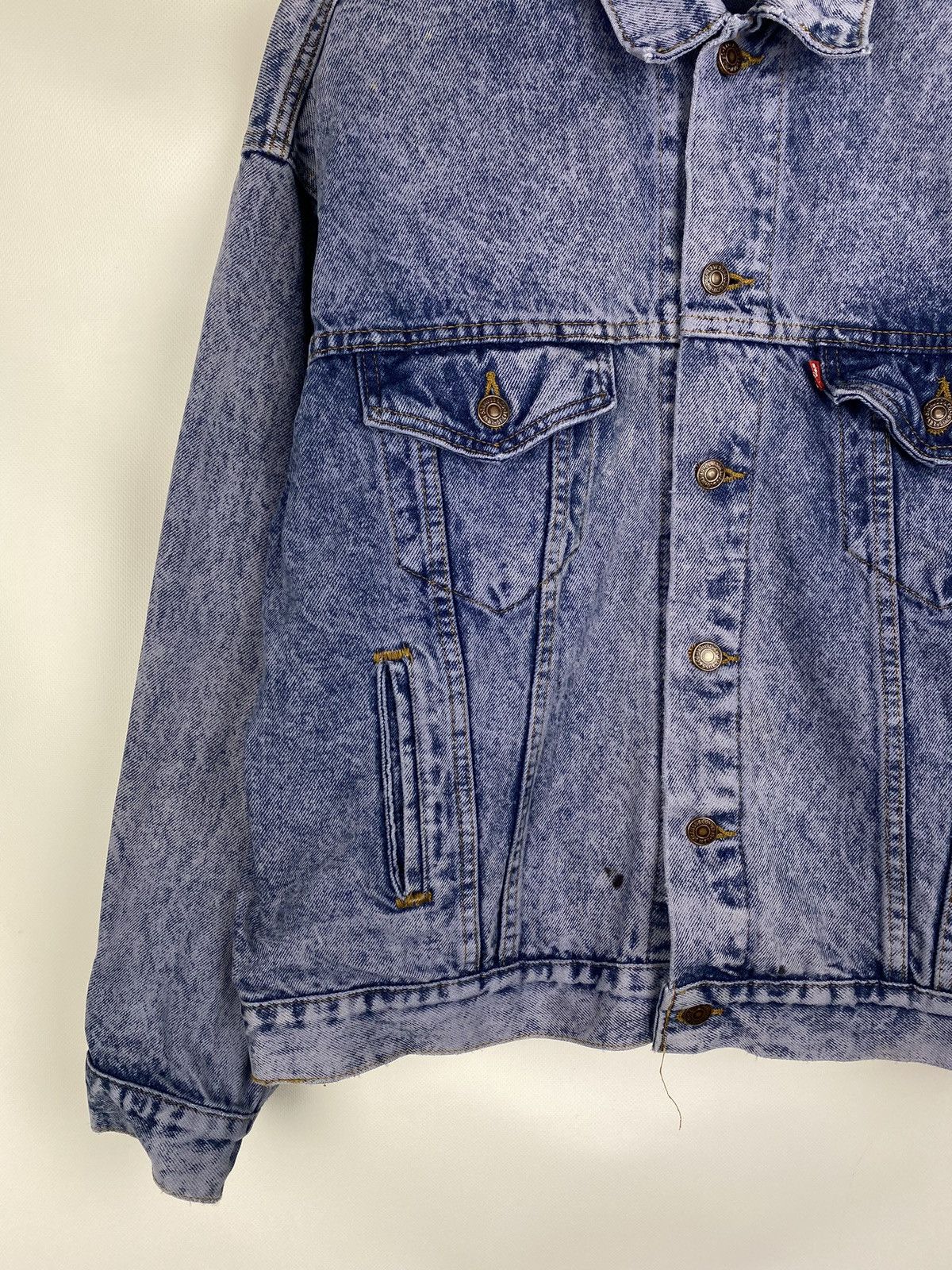 VTG Levi’s Type 3 men’s denim trucker jacket size ~ M