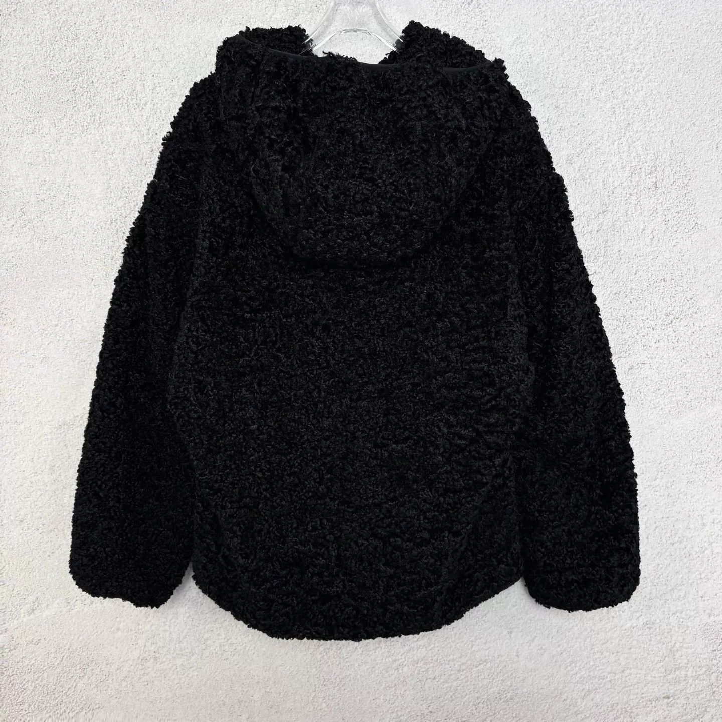 Dior Dior half-zip embroidered logo teddy jacket black S Size S / US 4 / IT 40 - 2 Thumbnail