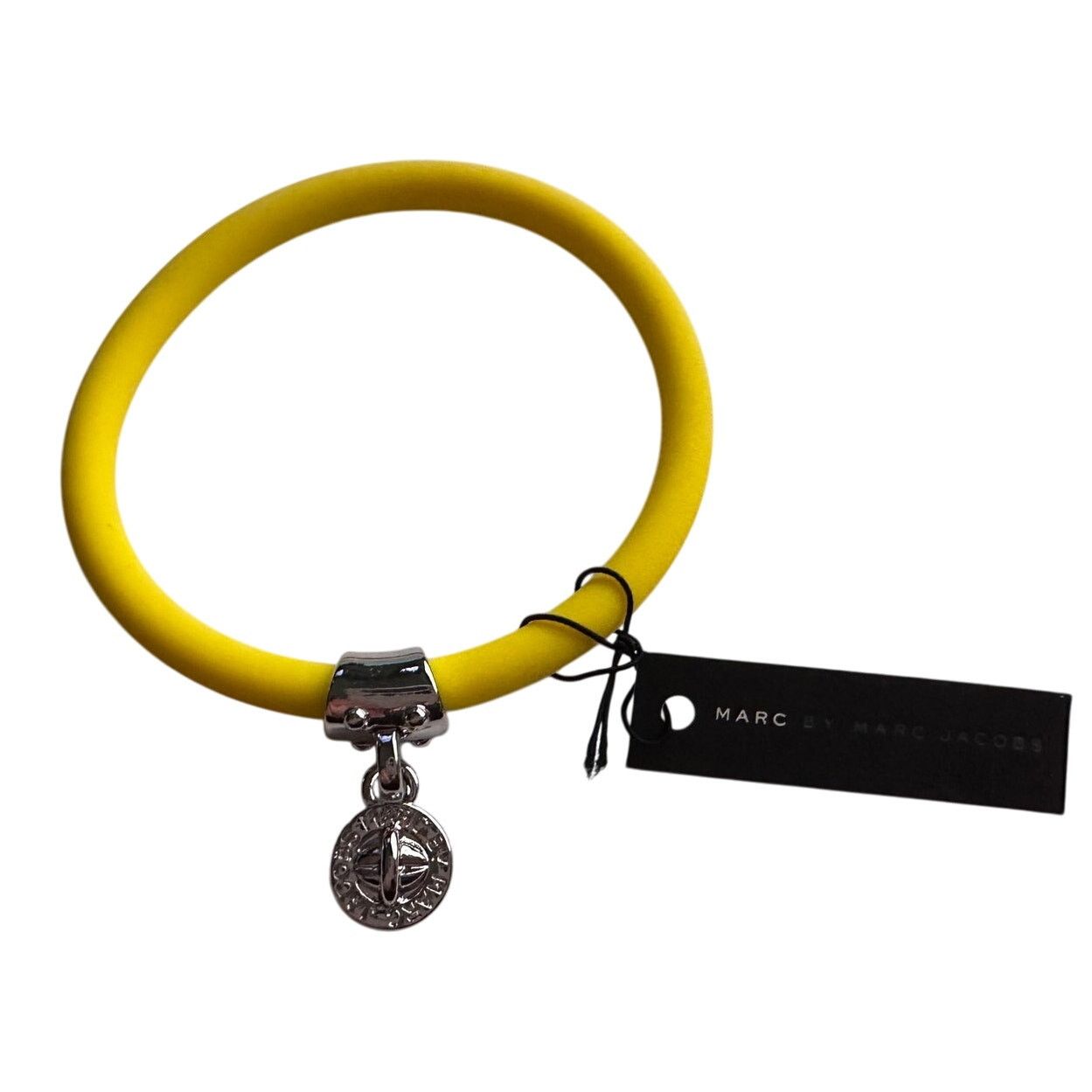Marc by Marc Jacobs Marc by Marc Jacobs Safety Yellow Bangle Charm Bracelet NWT Size ONE SIZE - 6 Thumbnail