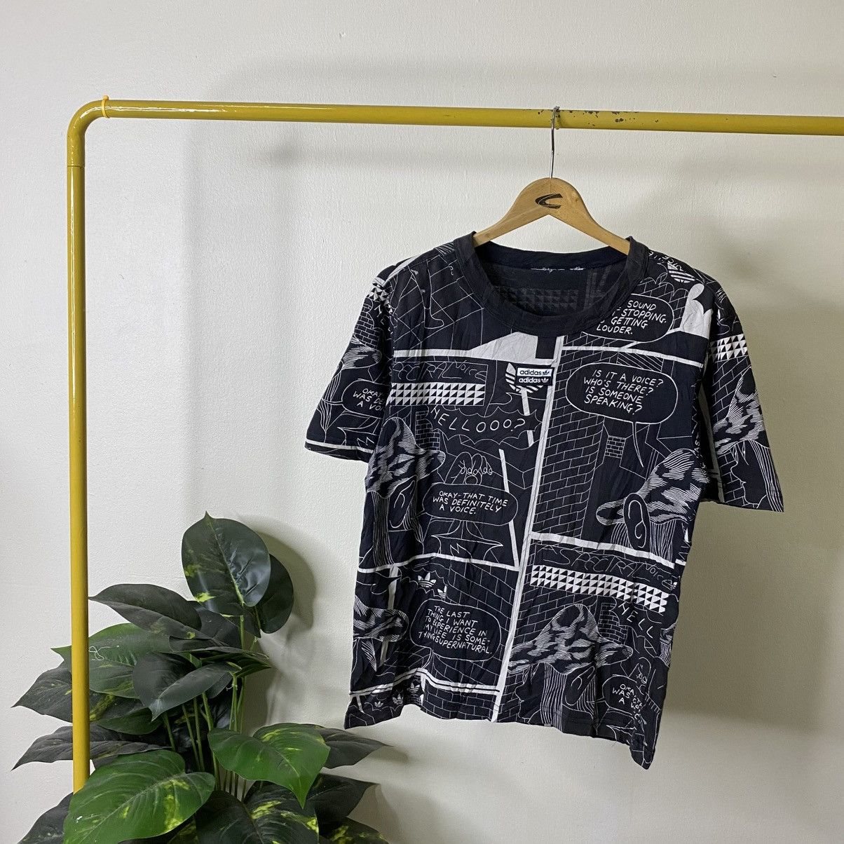 Adidas Adidas R.Y.V Patrick Kyle Comic Graphic Skater T Shirt Size US S / EU 44-46 / 1 - 1 Thumbnail