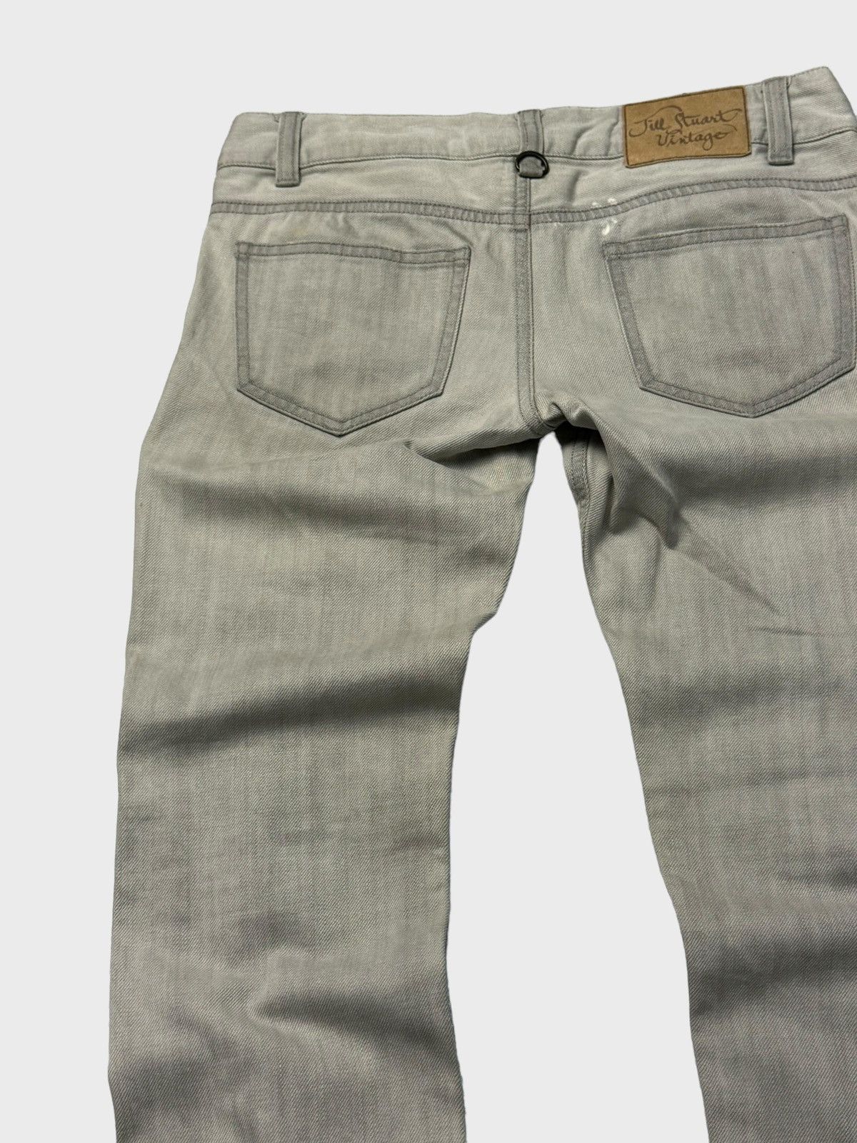 Japanese Brand Jill Stuart Distressed Helmut Lang Inspired Low Rise Jean Size US 29 - 9 Thumbnail