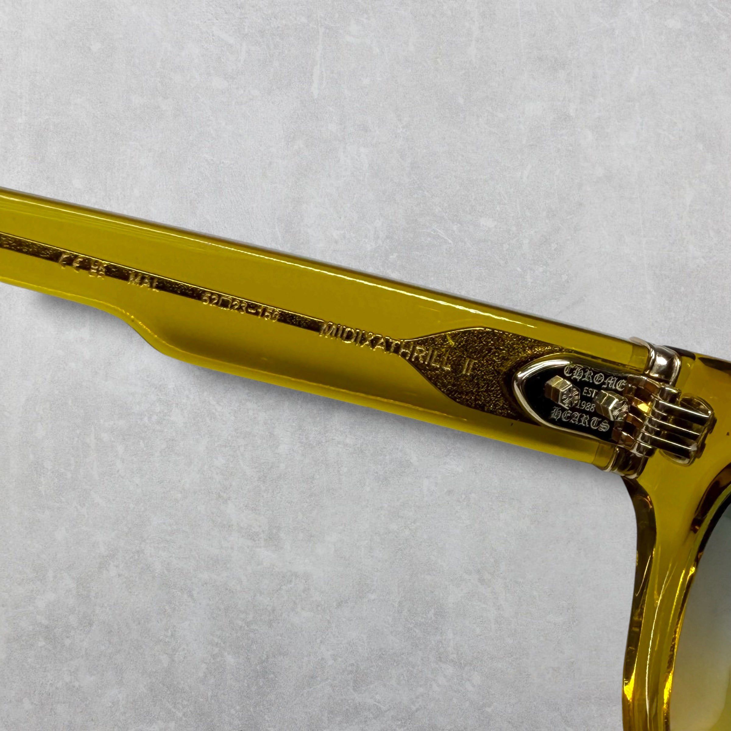 Chrome Hearts Chrome Hearts Midixathrill 2 Malt Sunglasses Size ONE SIZE - 5 Thumbnail