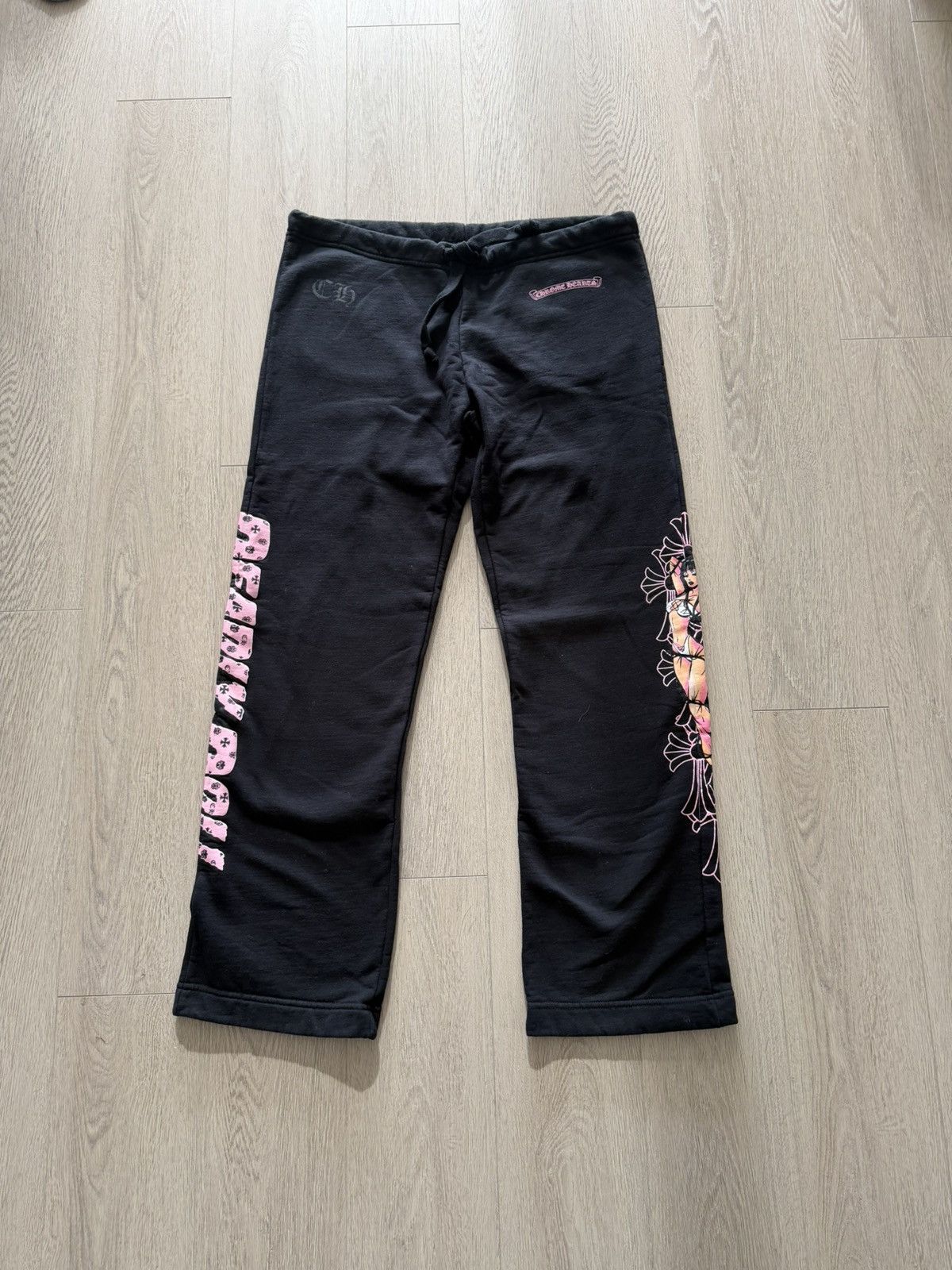Chrome Hearts Chrome Hearts Deadly Doll sweatpants Size US 38 / EU 54 - 1 Thumbnail