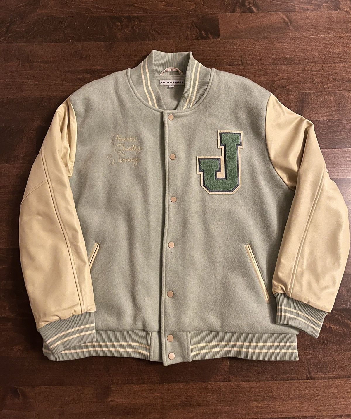 Joe Freshgoods Joe Fresh Goods x Inside voices varsity jacket Size US XL / EU 56 / 4 - 1 Thumbnail