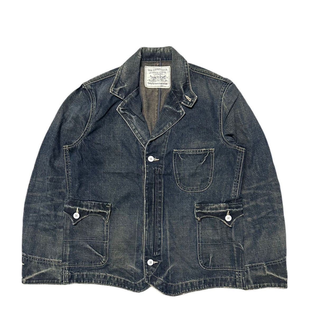 Levi's Levi’s denim tailored jacket size L Size US L / EU 52-54 / 3 - 1 Thumbnail