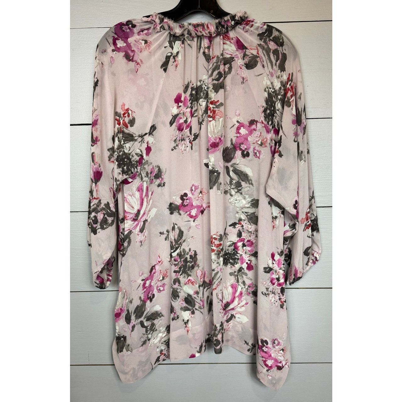 Other Lauren Conrad Long Sleeve Sheer Blouse Women's Size Medium Size M / US 6-8 / IT 42-44 - 2 Thumbnail