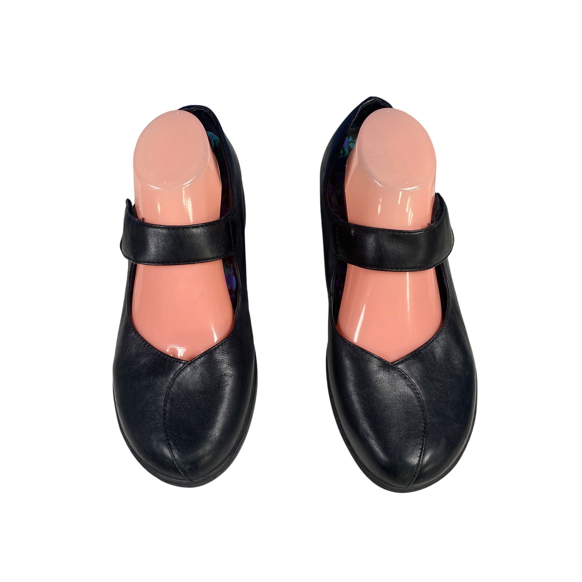 Dansko DANSKO Sonoma Annie ~ Black Leather Mary Janes Clogs Comfort Size US 11 / IT 41 - 10 Thumbnail