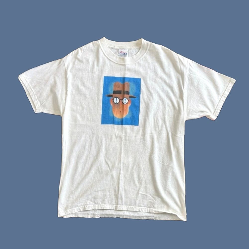 Hanes VINTAGE Seattle International Film Festival T-Shirt L Hanes White Short Sleeve Men Regular Solid Y2K Movies Film 2000s 90s Decade Festival Size US L / EU 52-54 / 3 - 1 Thumbnail