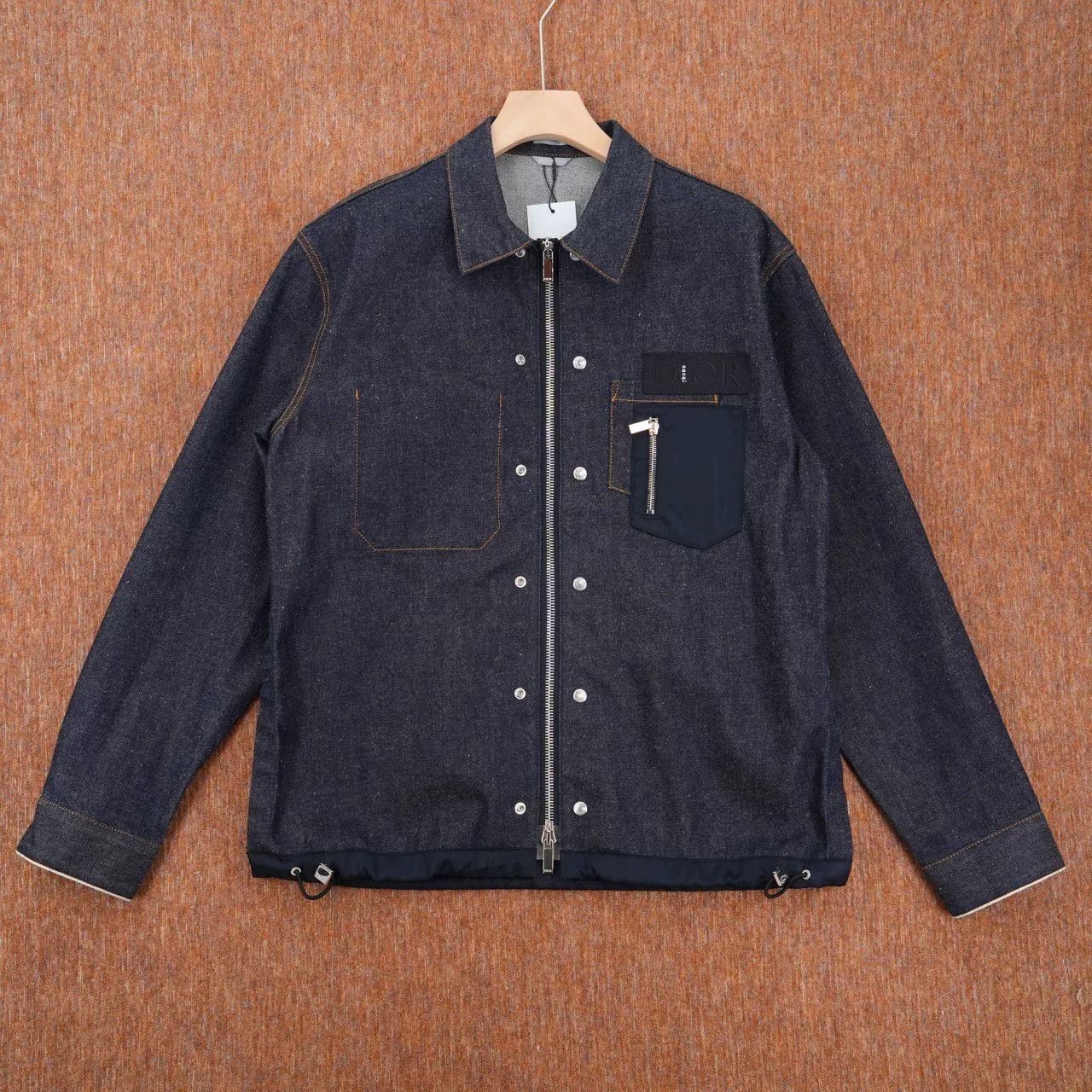Dior Dior Sacai Denim Jacket Size US L / EU 52-54 / 3 - 1 Thumbnail