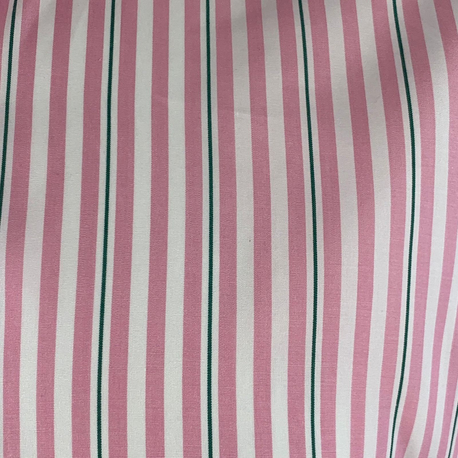Turnbull & Asser Pink White Stripe Cotton French Cuff Long Sleeve Shirt Size US L / EU 52-54 / 3 - 2 Thumbnail