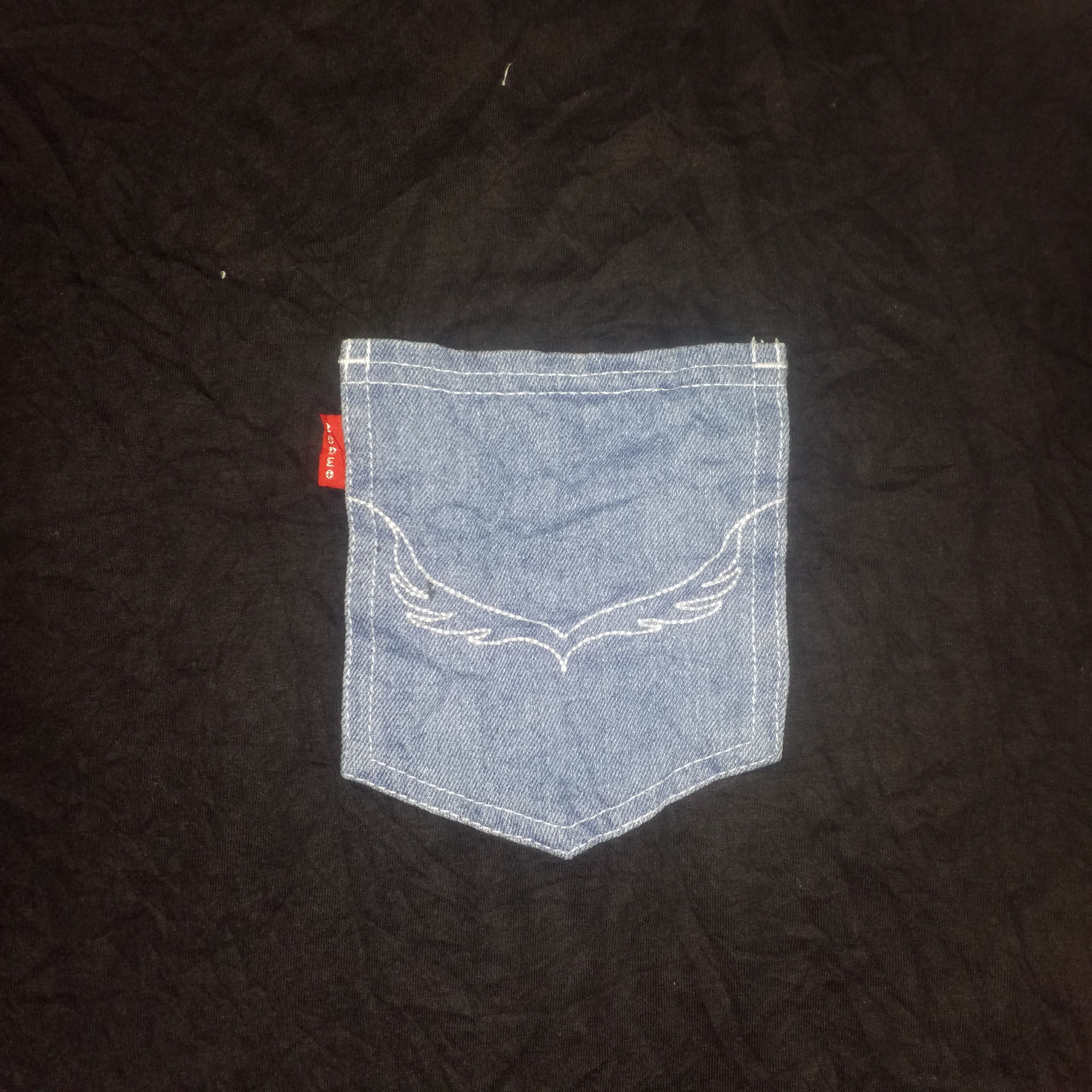 Japanese Brand RODEO CROWN POCKET T WITH PATCH JAPAN Size US M / EU 48-50 / 2 - 2 Thumbnail