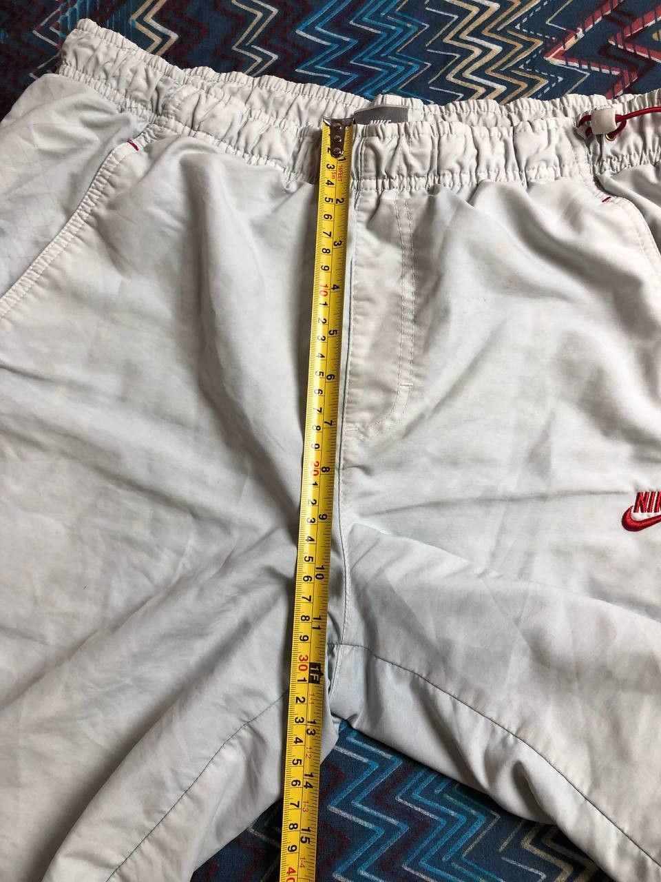 Nike NIKE shorts white streetwear logo Vintage Y2K size L Size US 34 / EU 50 - 13 Thumbnail