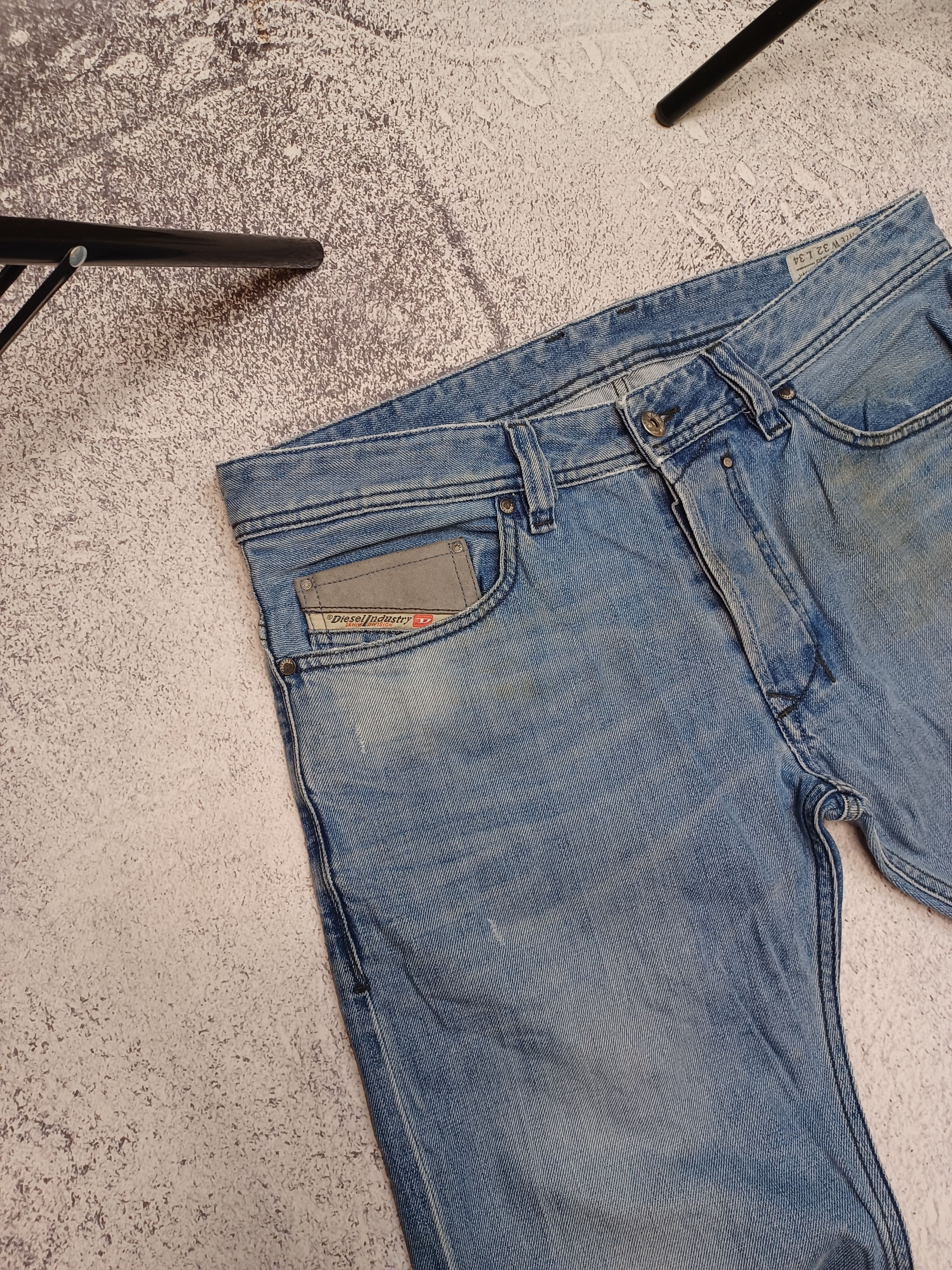 Diesel × Vintage Vintage Diesel Safado Regular Slim 32x34 Y2K Mens Pants Size US 32 / EU 48 - 3 Thumbnail