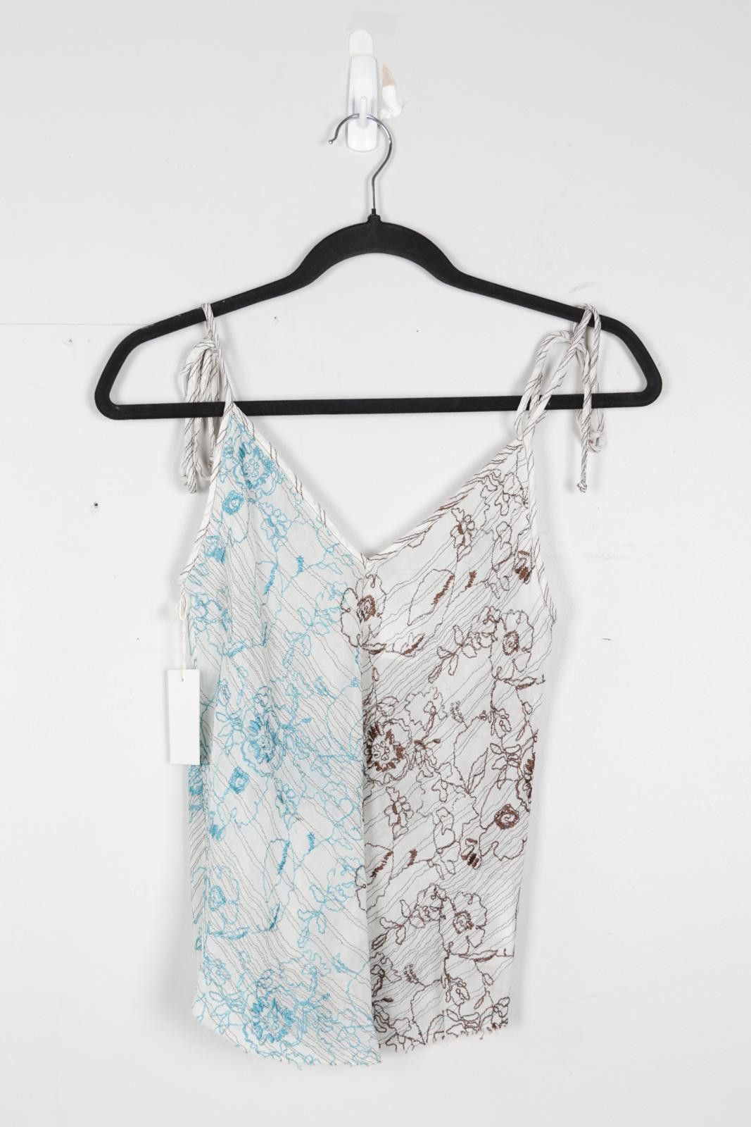 Other 2010's Wilfred Floral Rope Strap Tank Top Size XXS / US 00 / IT 34 - 2 Thumbnail