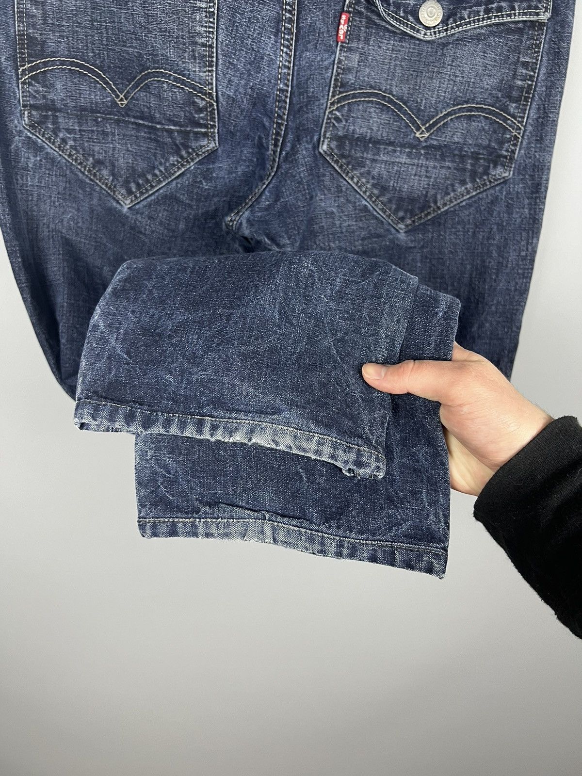 Levi's Vintage Clothing Levis 511 Engineer Jeans Workwear Size US 34 / EU 50 - 3 Thumbnail