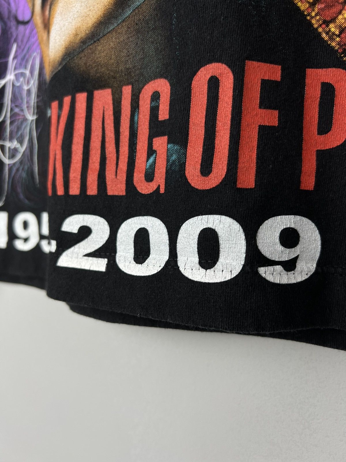 Band Tees × Michael Jackson × Vintage Rare Michael Jackson King of Pop t shirt Big logo Vintage Size US S / EU 44-46 / 1 - 2 Thumbnail