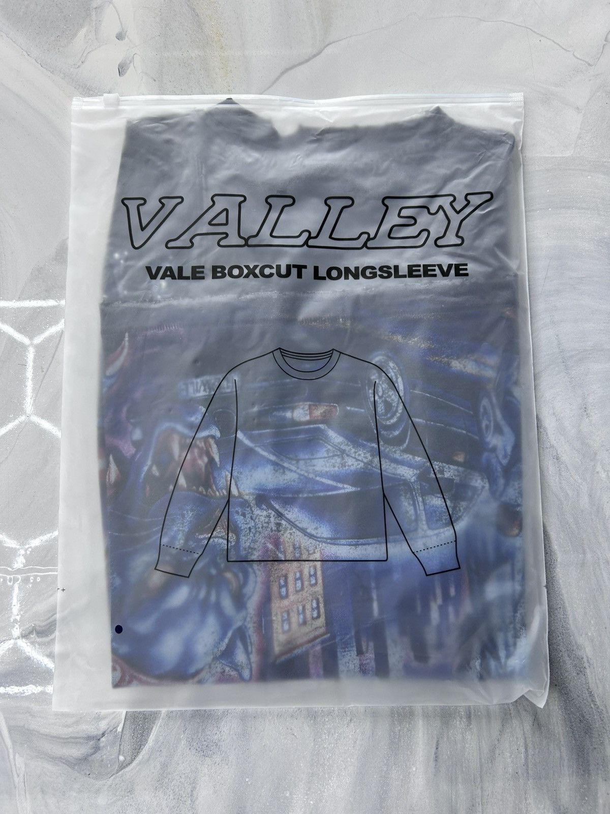 Vale Vale Monster Bling Tee Black Blue Size L Size US L / EU 52-54 / 3 - 8 Thumbnail