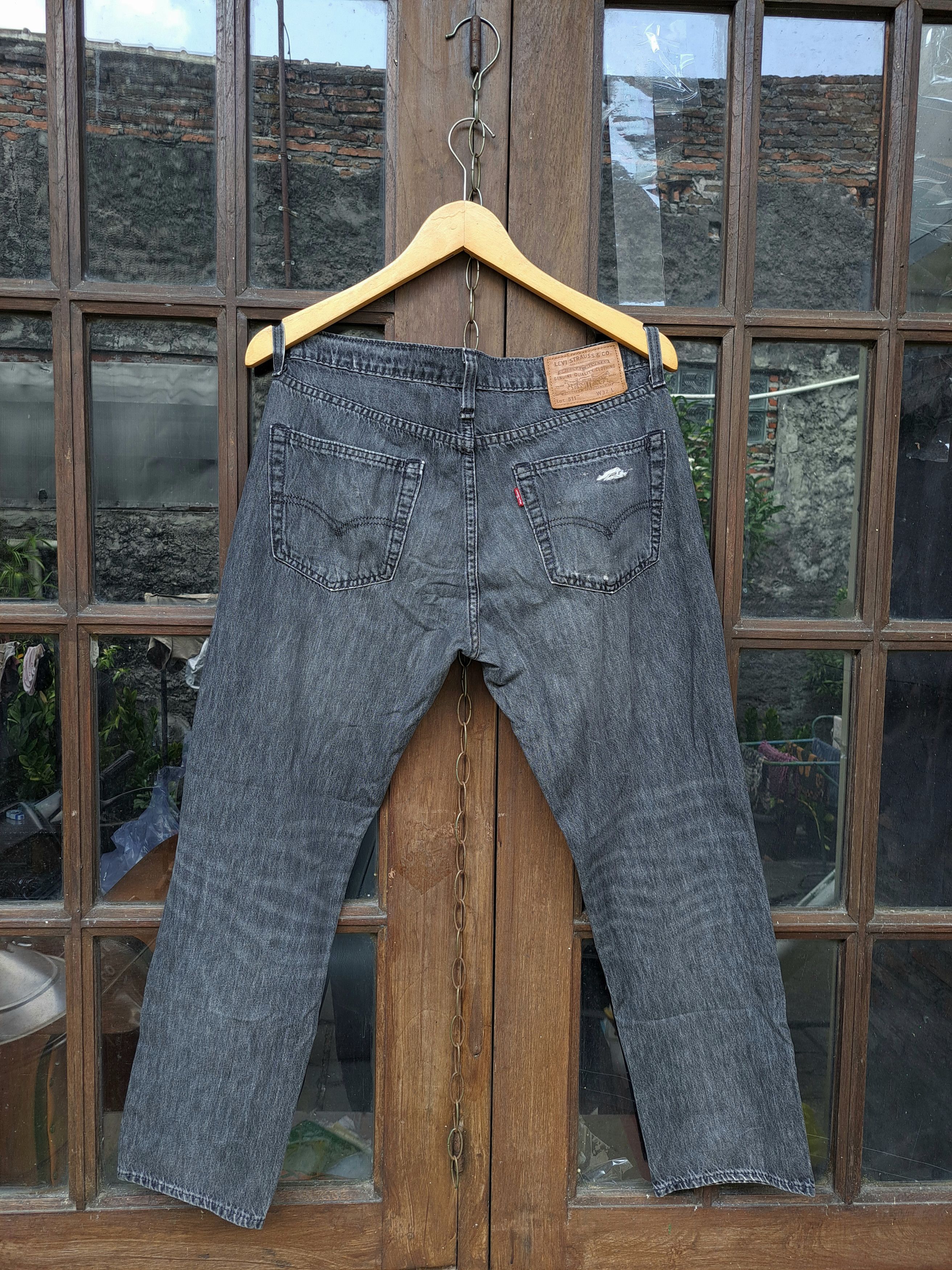 Levi's Levis Premium Lot 511 Big E Ankle Soft Jeans Mens 32 Size US 32 / EU 48 - 1 Thumbnail
