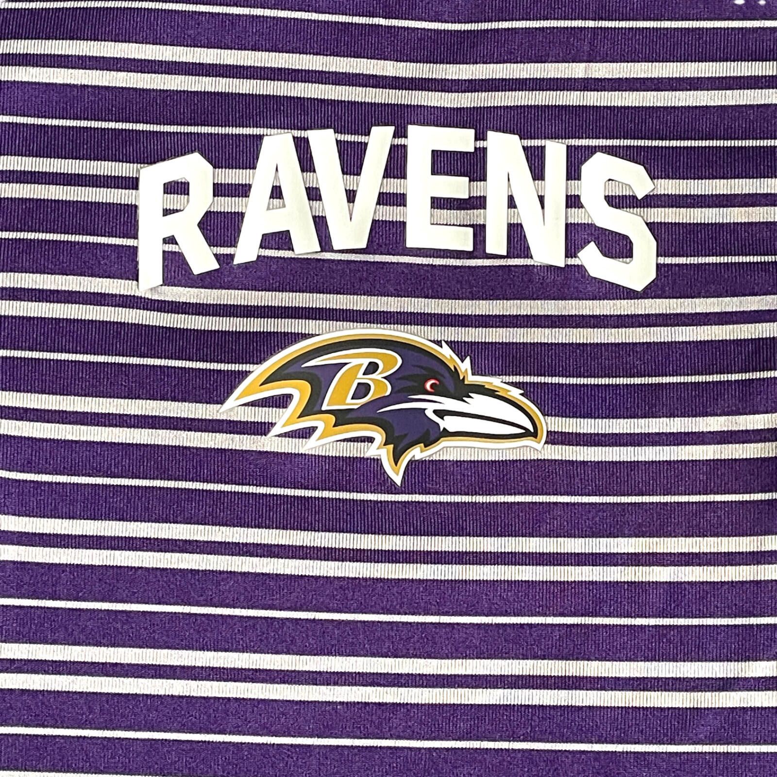 NFL Baltimore Ravens S Polo Shirt NFL Team Apparel Striped NWT Size US S / EU 44-46 / 1 - 3 Thumbnail
