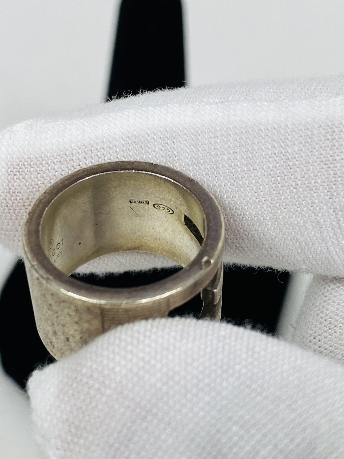 Gucci Gucci .925 Silver G Ring size IT 9 Size ONE SIZE - 5 Thumbnail