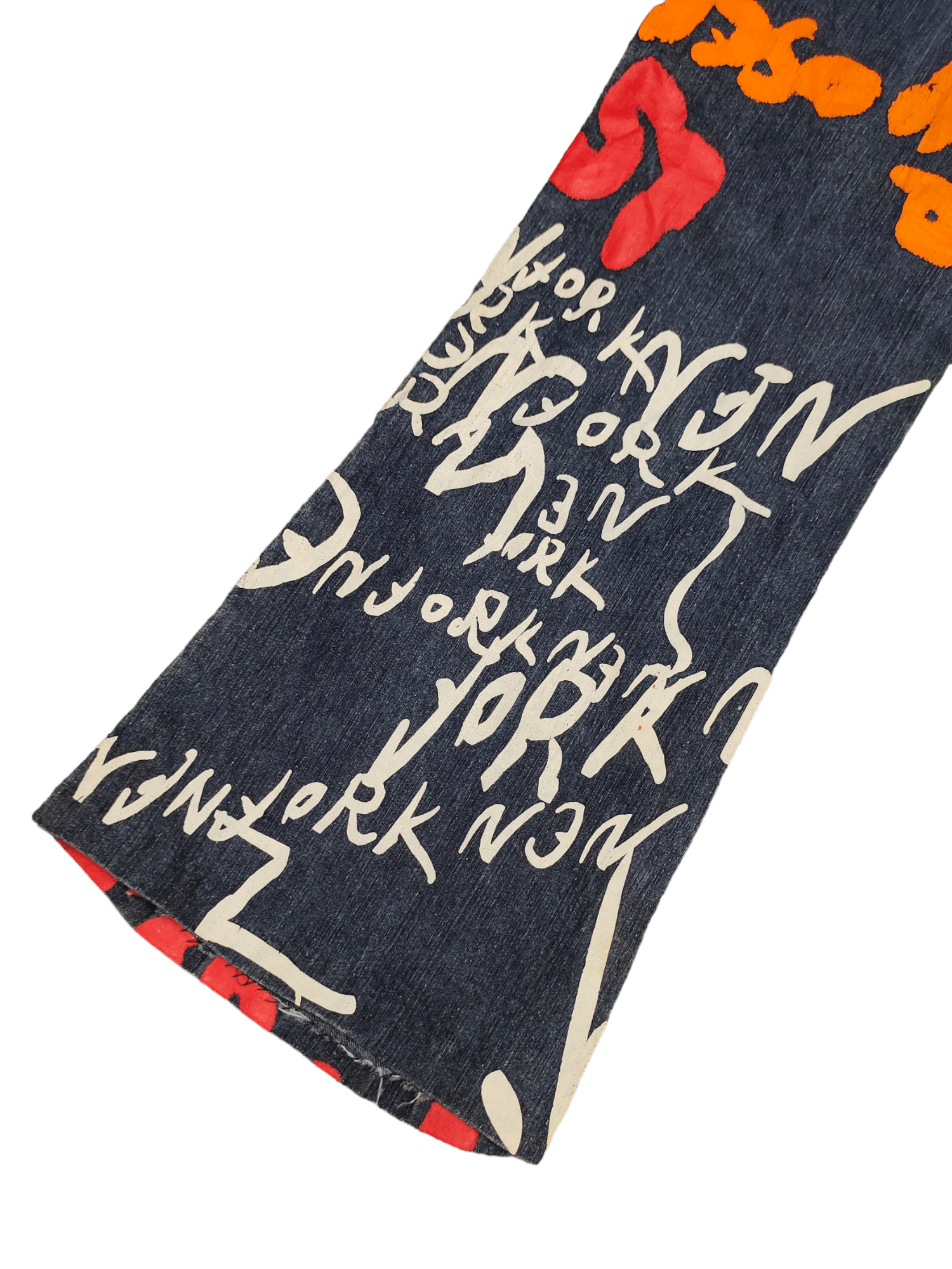 Hysteric Glamour Flare Jeans Neeso Fullprint Bootcut Y2k Goa Jpg Hysterics Size US 32 / EU 48 - 19 Thumbnail