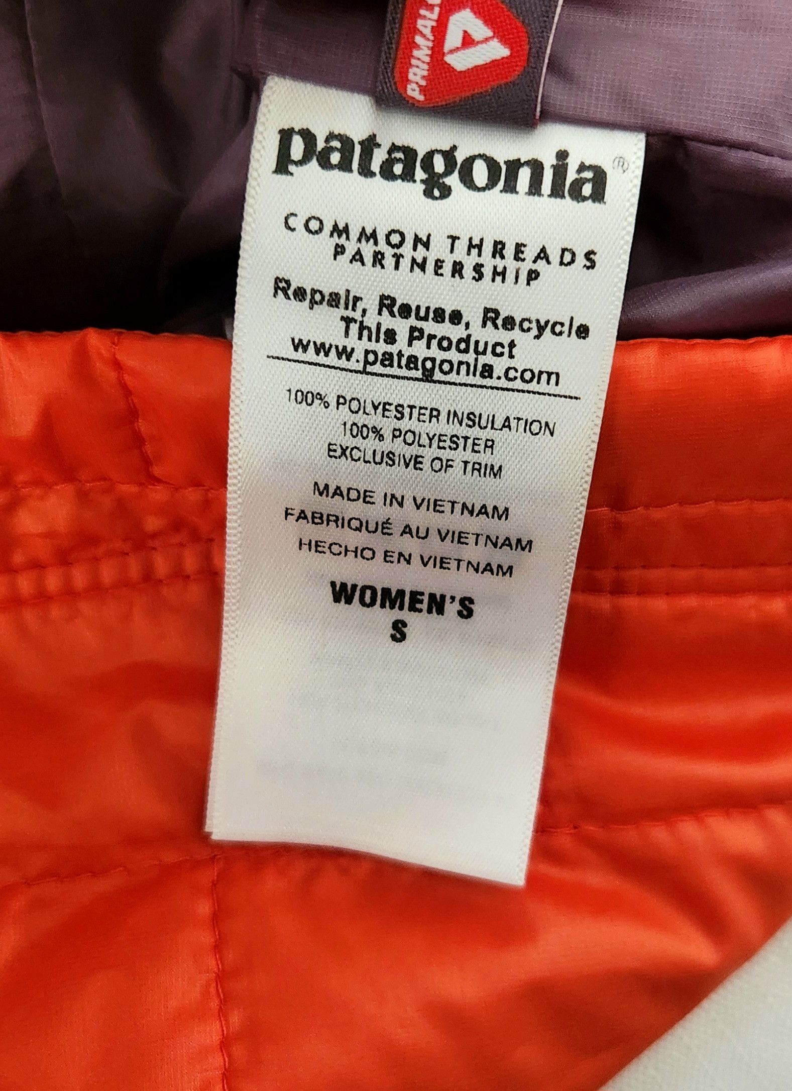 Patagonia Patagonia W's women's Nano Puff orange puffer Vest Size S / US 4 / IT 40 - 13 Thumbnail