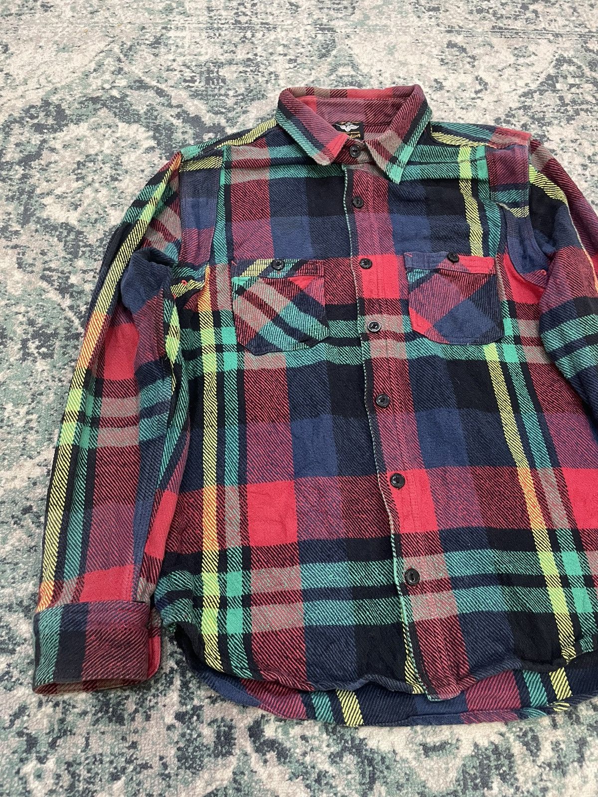 Bare Knuckles Knuckles Head & Co Heavy Cotton Flannel Size US L / EU 52-54 / 3 - 3 Thumbnail