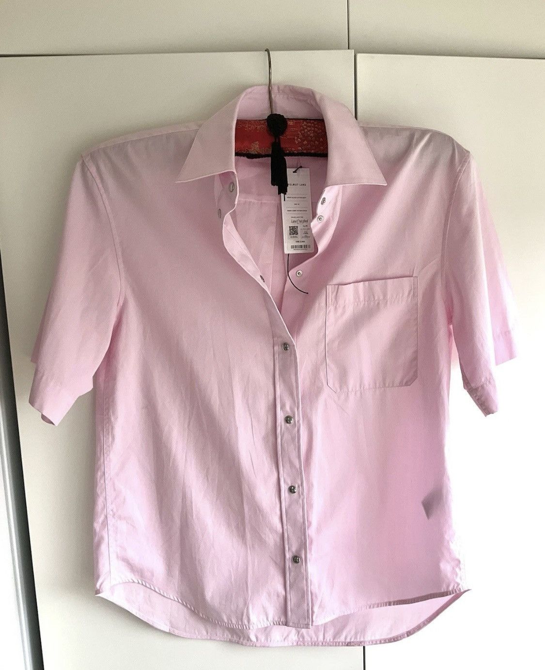 Helmut Lang Helmut Lang short sleeve shirt - NEW WITH TAGS Size US XS / EU 42 / 0 - 1 Thumbnail