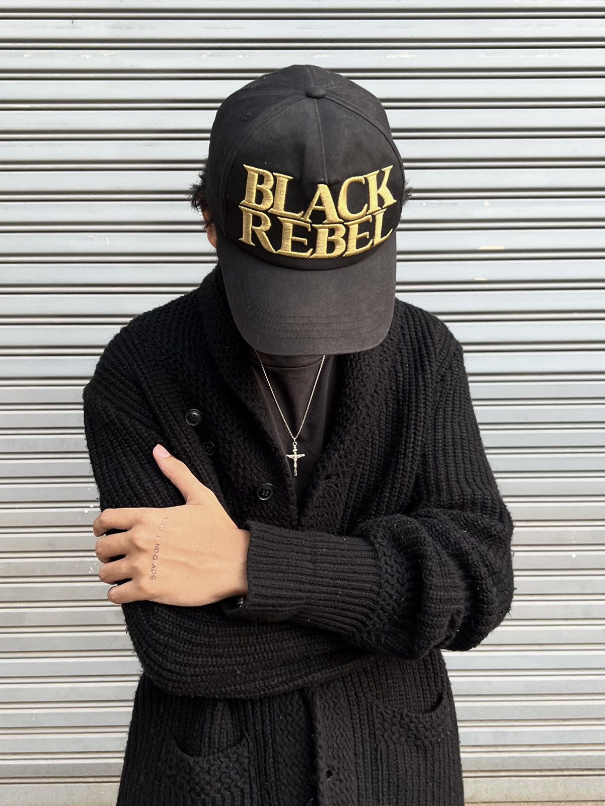 Hysteric Glamour × If Six Was Nine Grail* Black Rebel Tracker Hat Size ONE SIZE - 7 Thumbnail