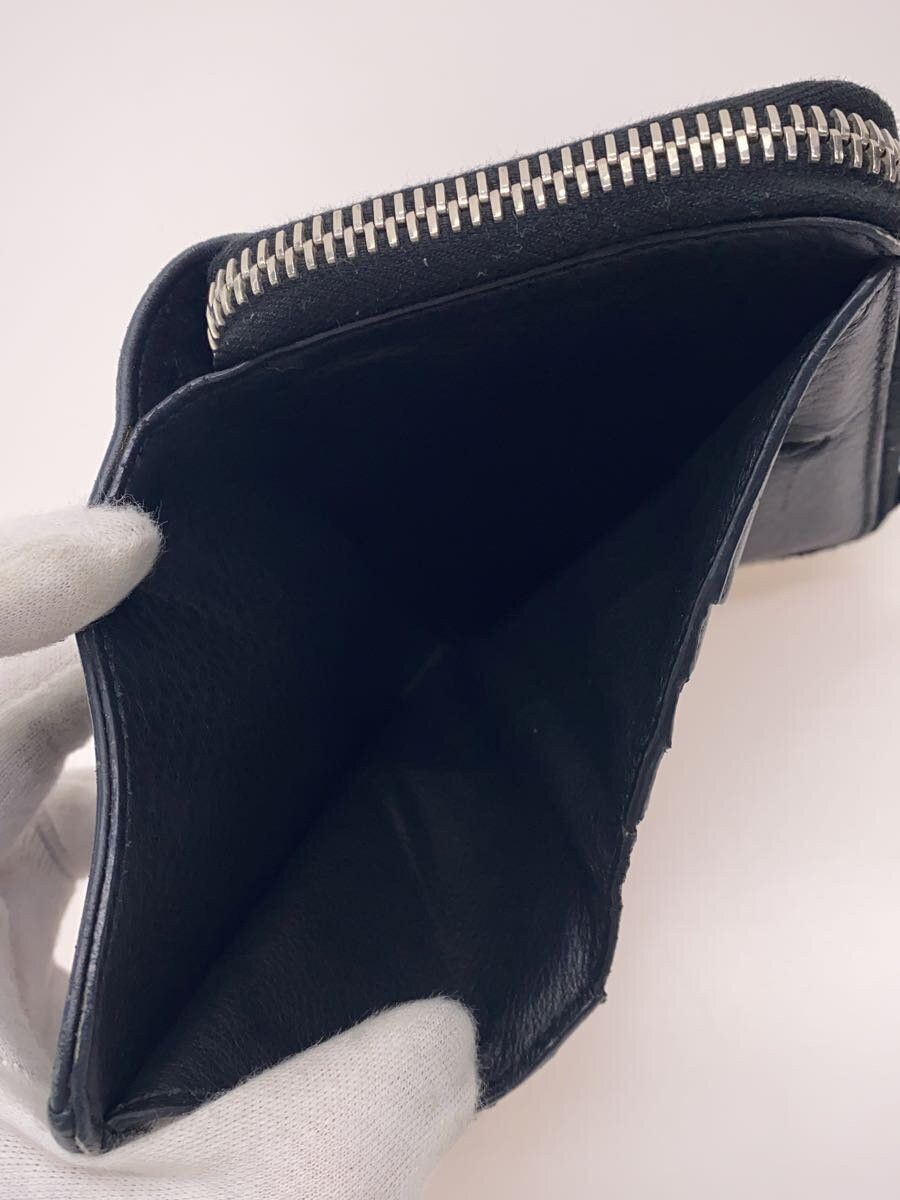Balenciaga Balenciaga Leather Bi-Fold Wallet Black Size ONE SIZE - 6 Thumbnail