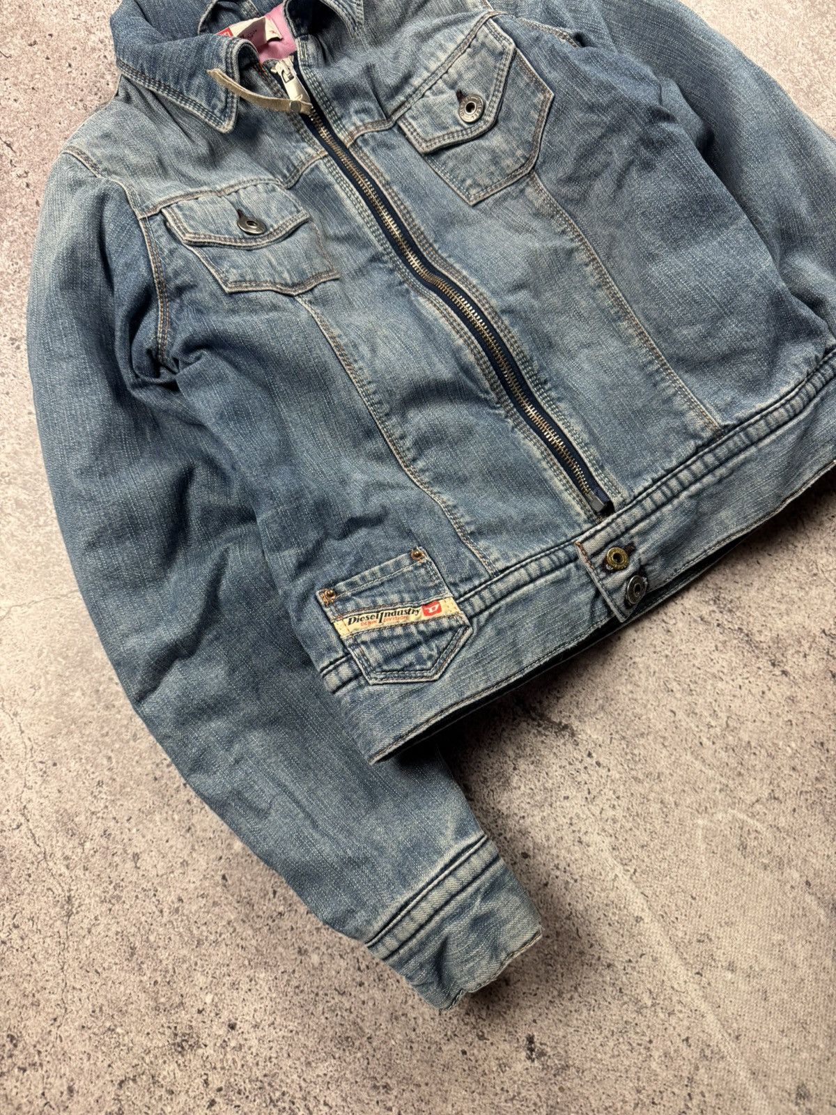 Diesel Avant Garde Diesel Denim multipocket Jacket Women Japanesse Size XXS / US 00 / IT 34 - 2 Thumbnail