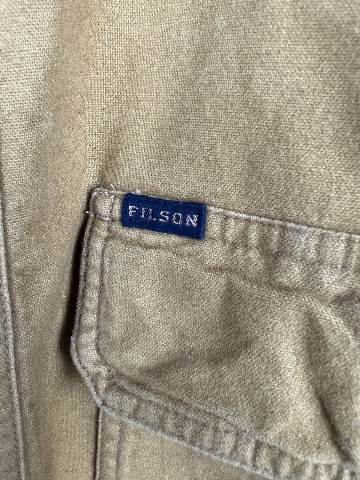 Filson Filson Moleskin Button Up Shirt Size US XXL / EU 58 / 5 - 12 Thumbnail