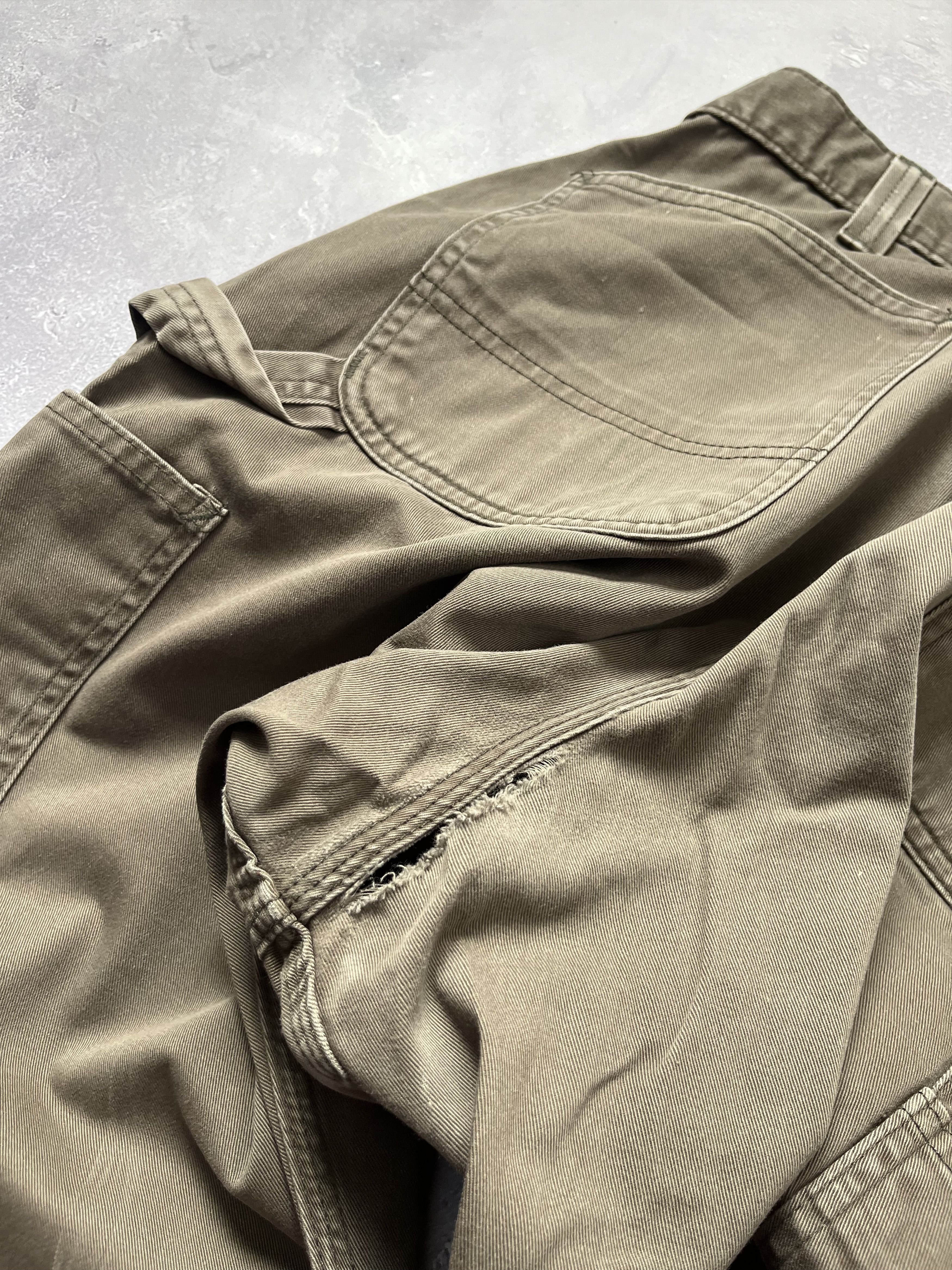 Carhartt Carhartt Pants Relaxed Fit Work Carpenter Faded Distressed Size US 36 / EU 52 - 15 Thumbnail