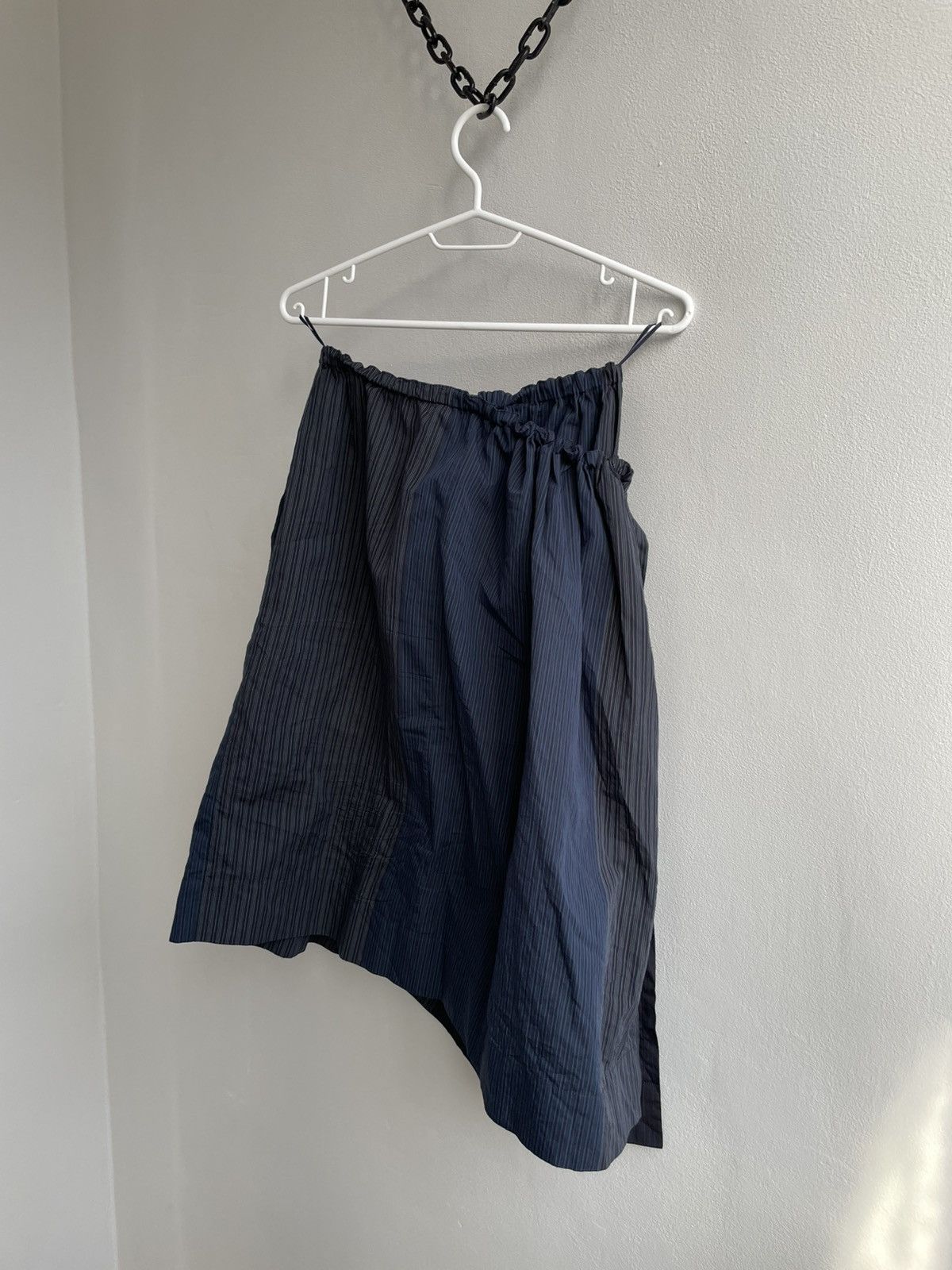 Stella McCartney Stella McCartney Women Dark Blue Skirt Wool Zip Bodycon Wrap Size 27" / US 4 / IT 40 - 11 Thumbnail