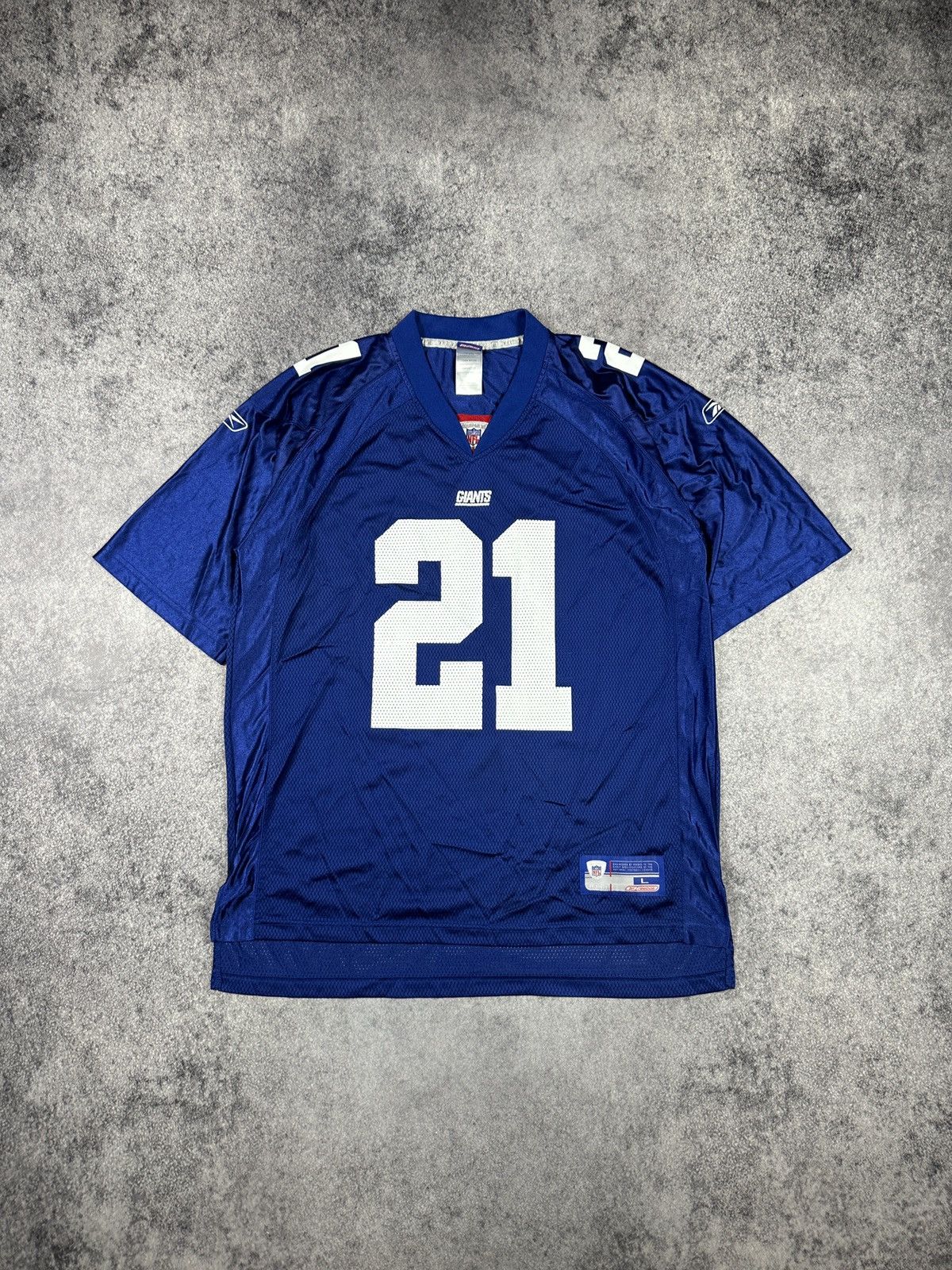 Reebok Vintage NFL Reebok Giants 21 Barber Jersey USA Rare L Size US L / EU 52-54 / 3 - 1 Thumbnail