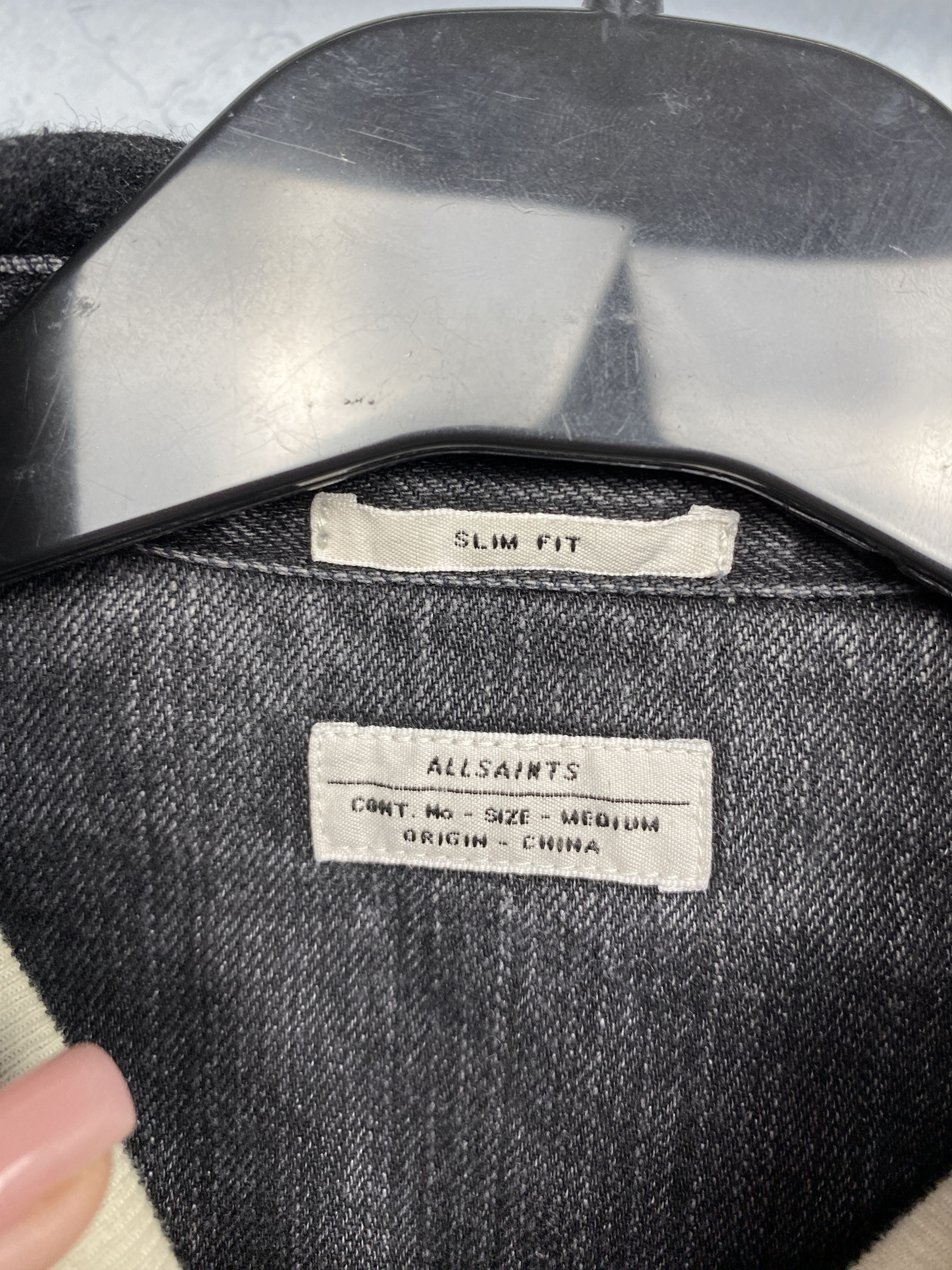 Allsaints Allsaints Mens Tochigi Denim Shirt Size US M / EU 48-50 / 2 - 3 Thumbnail