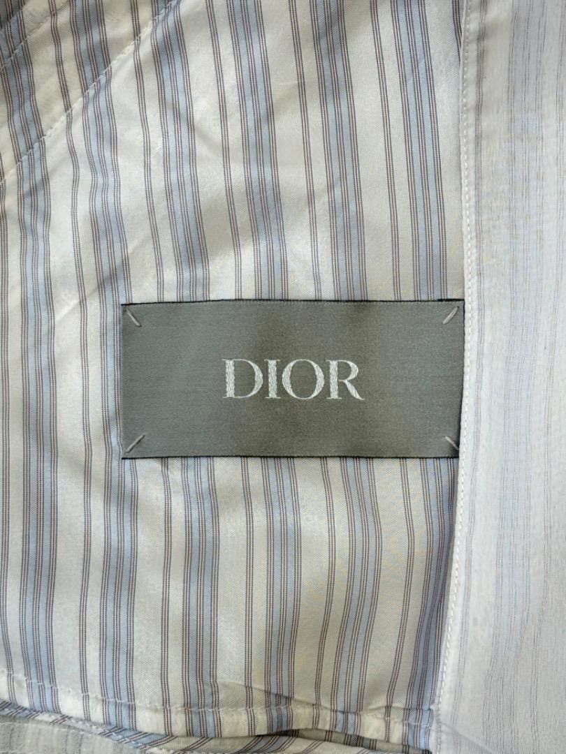 Dior Dior homme 2019 white silk organza bomber jacket rare Size US M / EU 48-50 / 2 - 11 Thumbnail