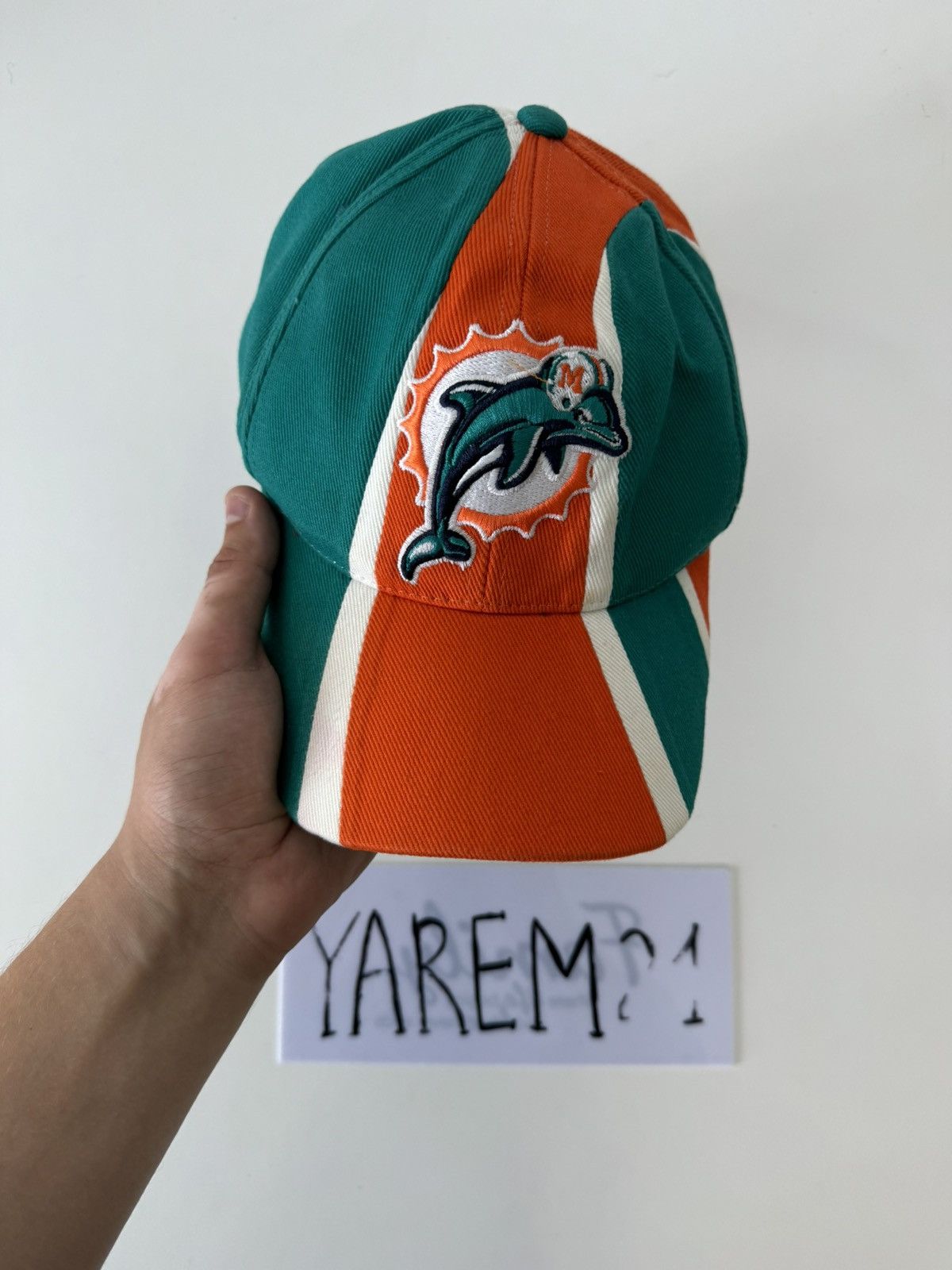 Reebok Miami Dolphins reebok vintage cap hat Size ONE SIZE - 2 Thumbnail