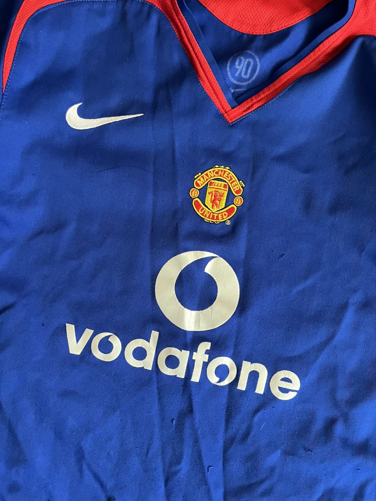 Nike × Vintage Manchester United Nike Away 2005-2006 Vintage Football Shirt Size US S / EU 44-46 / 1 - 2 Thumbnail