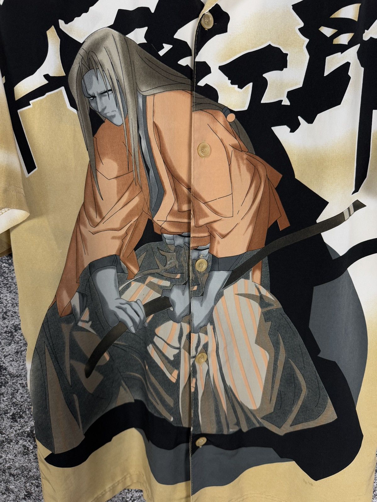 Japanese Brand Anime Japanese Samurai Shirt Multicolor Regal Wear Size M Size US M / EU 48-50 / 2 - 6 Thumbnail