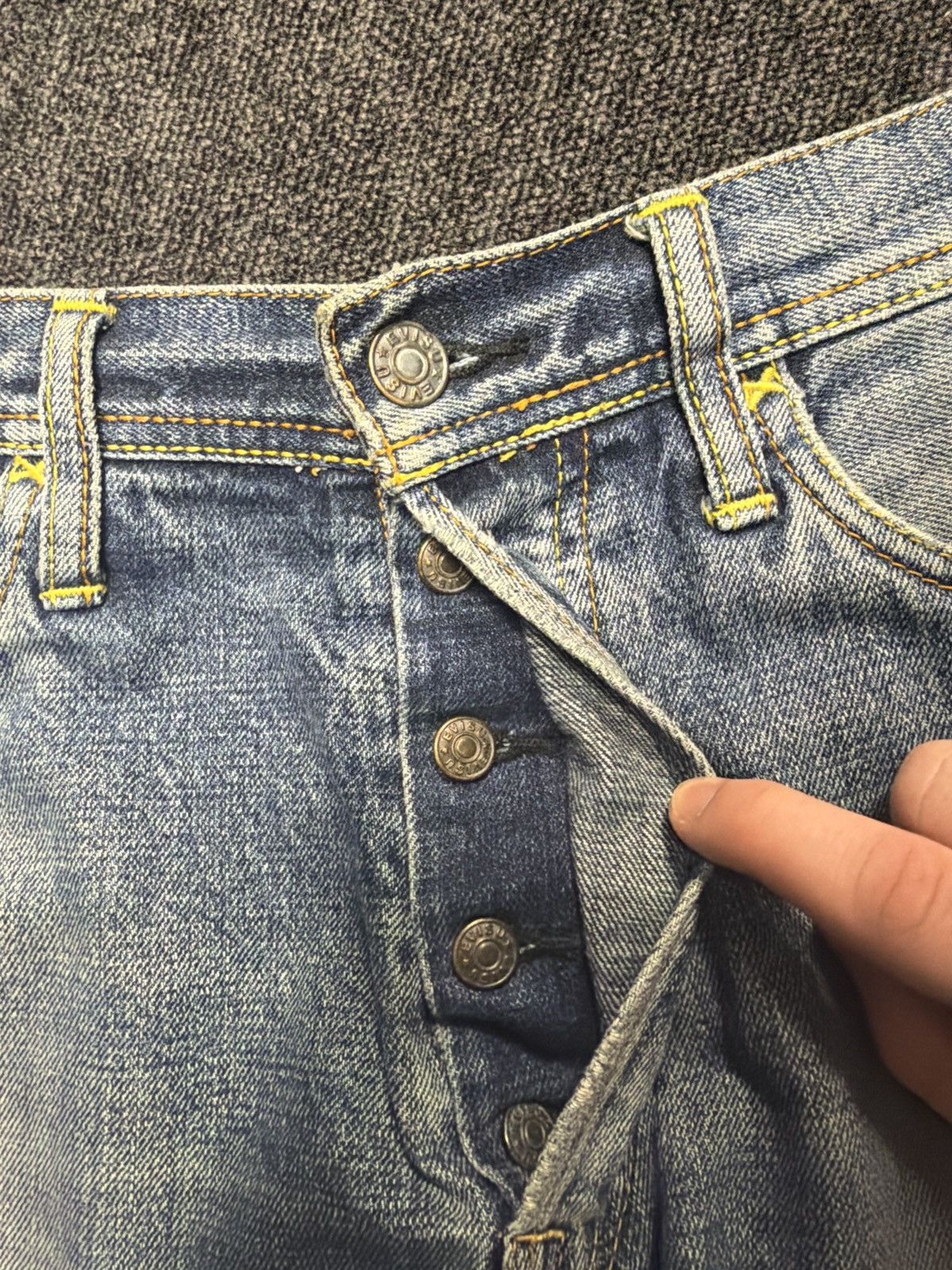 Evisu Vintage Evisu Stitch Style Daicock Jeans - Waist: 30” Size US 30 / EU 46 - 10 Thumbnail