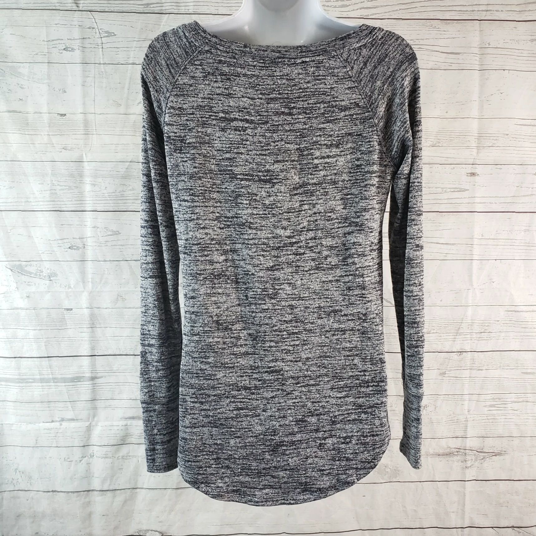Athleta Athleta Womens Pose Marled Tunic Top 2XS Gray Long Sleeve Pullover Activewear Shirt Ladies XS? Size XXS / US 00 / IT 34 - 4 Thumbnail